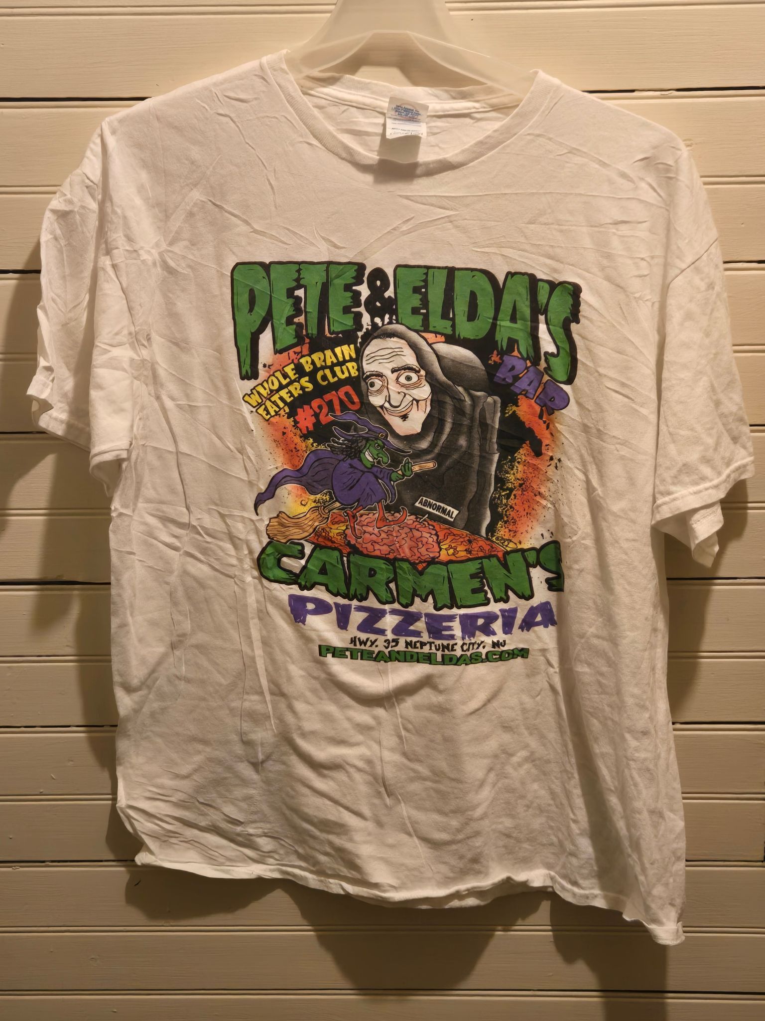 Delta Delta Pro Weight Shirt Mens XL White Pete Eldas Carmen Size US XL / EU 56 / 4 - 1 Thumbnail