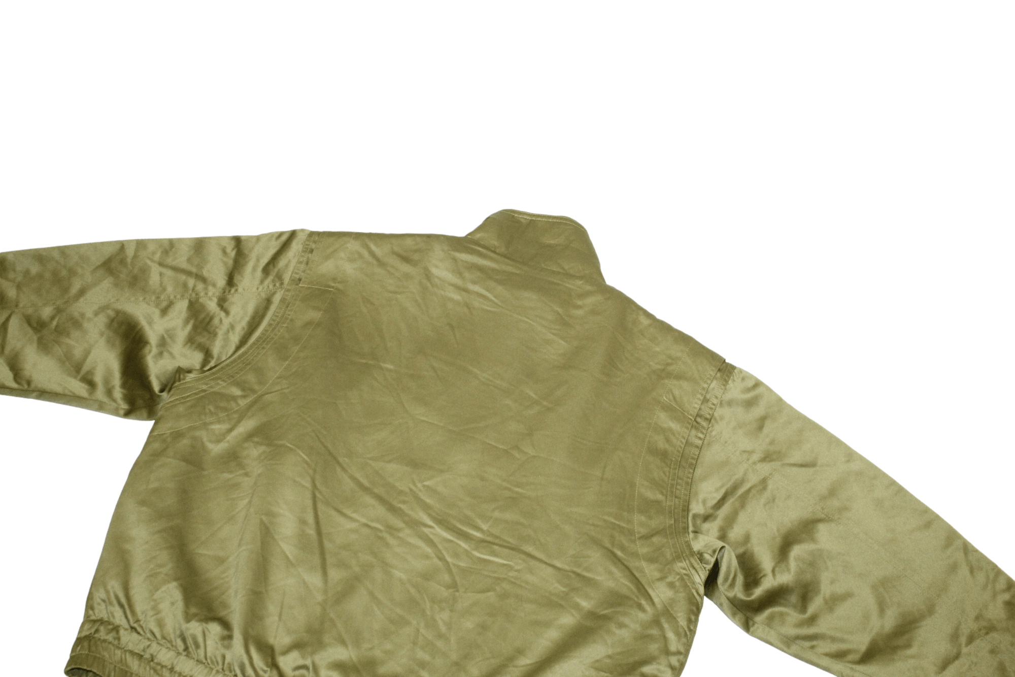 Japanese Brand VTG💥 GULK SPORTS Sheepskin removable lining satin jacket Size US L / EU 52-54 / 3 - 13 Thumbnail