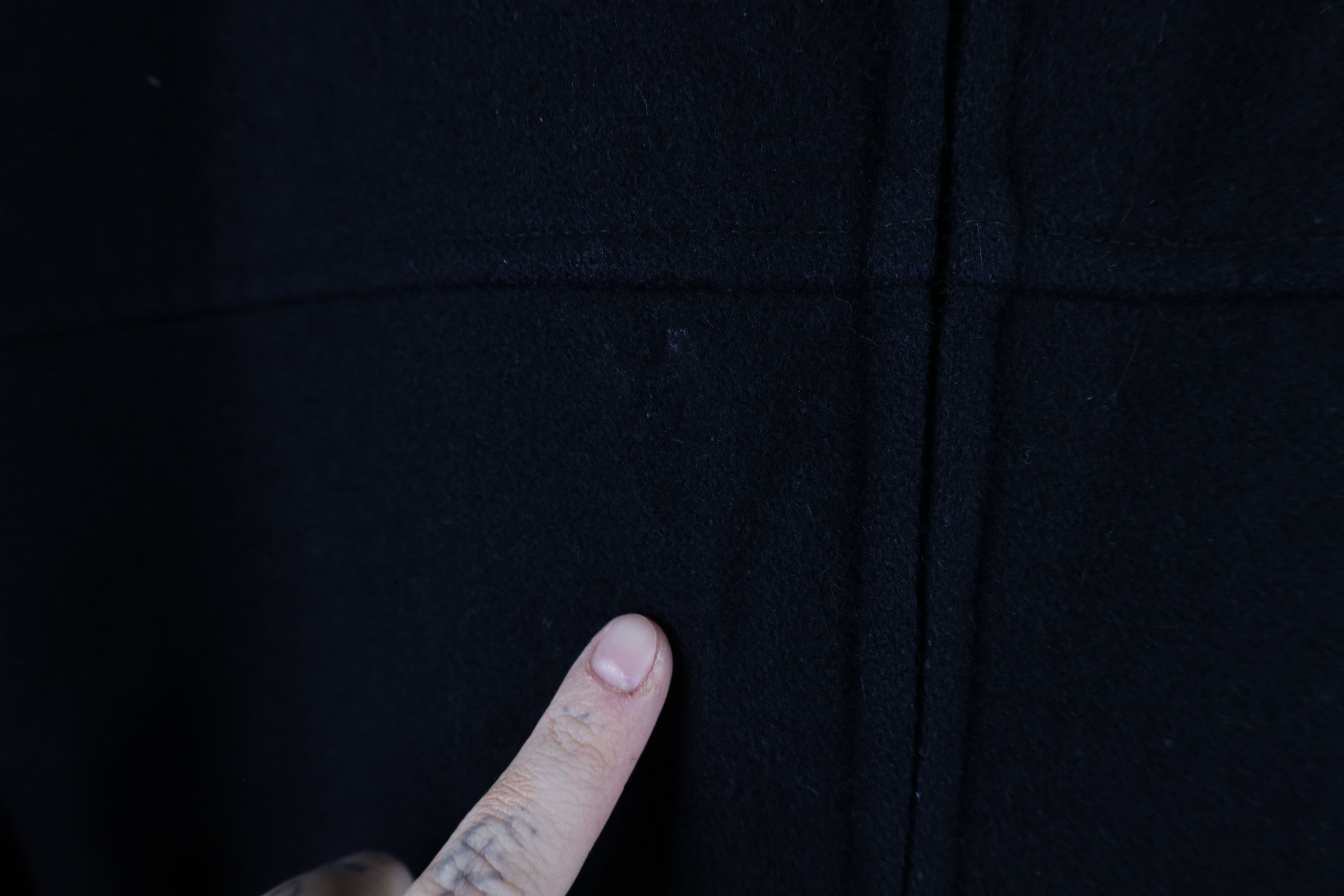 Gap × Vintage Vintage Y2K 2000 Gap Quilted Wool Bomber Jacket Navy Blue Size US M / EU 48-50 / 2 - 6 Thumbnail