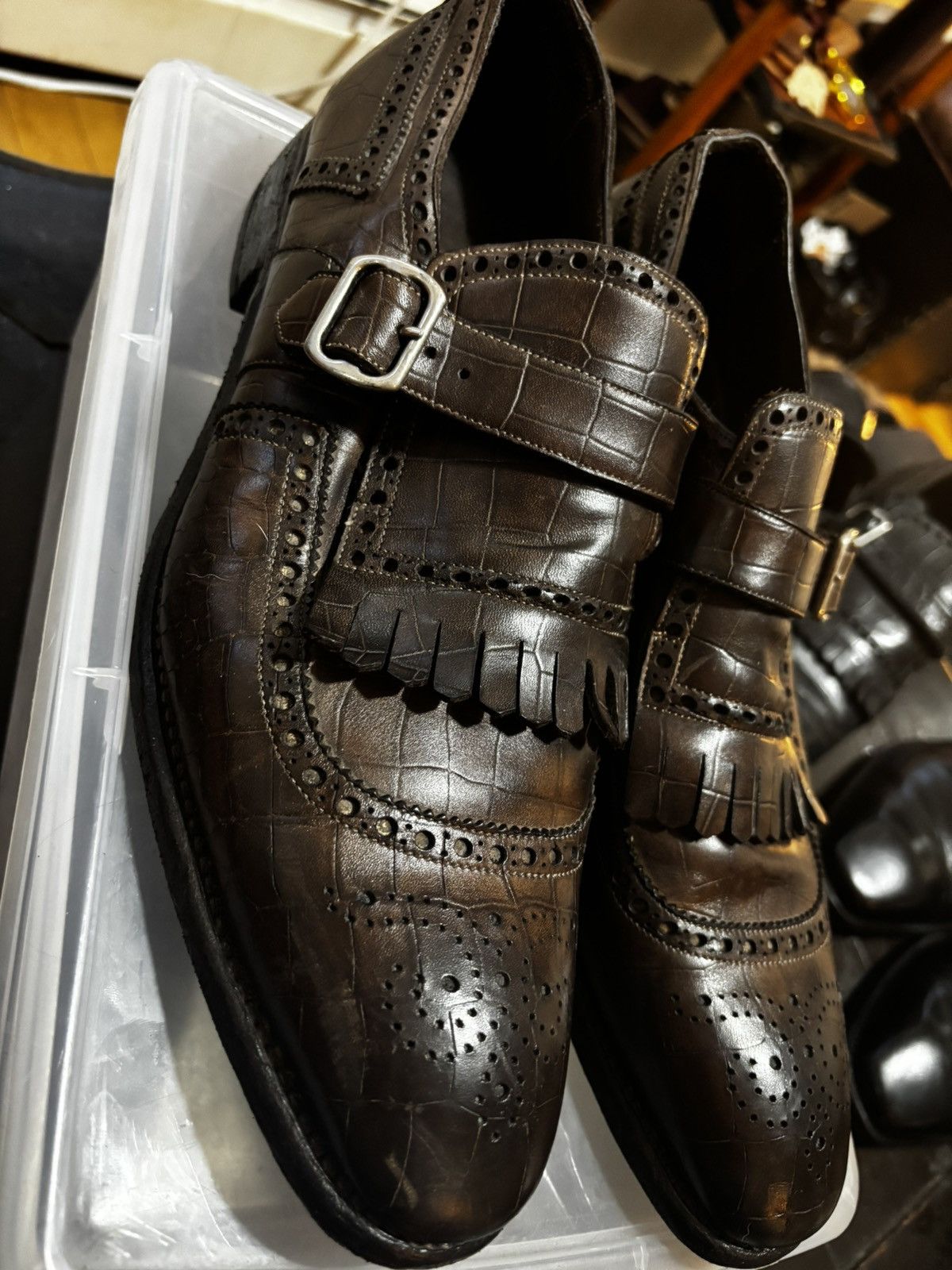 Domenico Vacca New twist on a classic. Brown Size US 11 / EU 44 - 6 Thumbnail