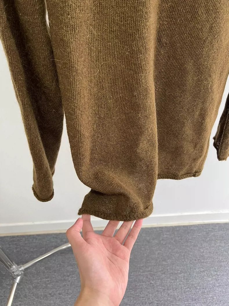 Comme des Garcons comme des garcons Rolled orange sweater 2504-Nextarrow Size US L / EU 52-54 / 3 - 5 Thumbnail