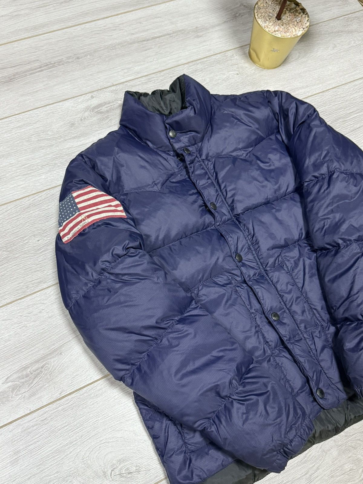 Denim & Supply Ralph Lauren POLO Ralph Lauren USA 🇺🇸 flag denim supply down puffer jacket Size US XL / EU 56 / 4 - 6 Thumbnail
