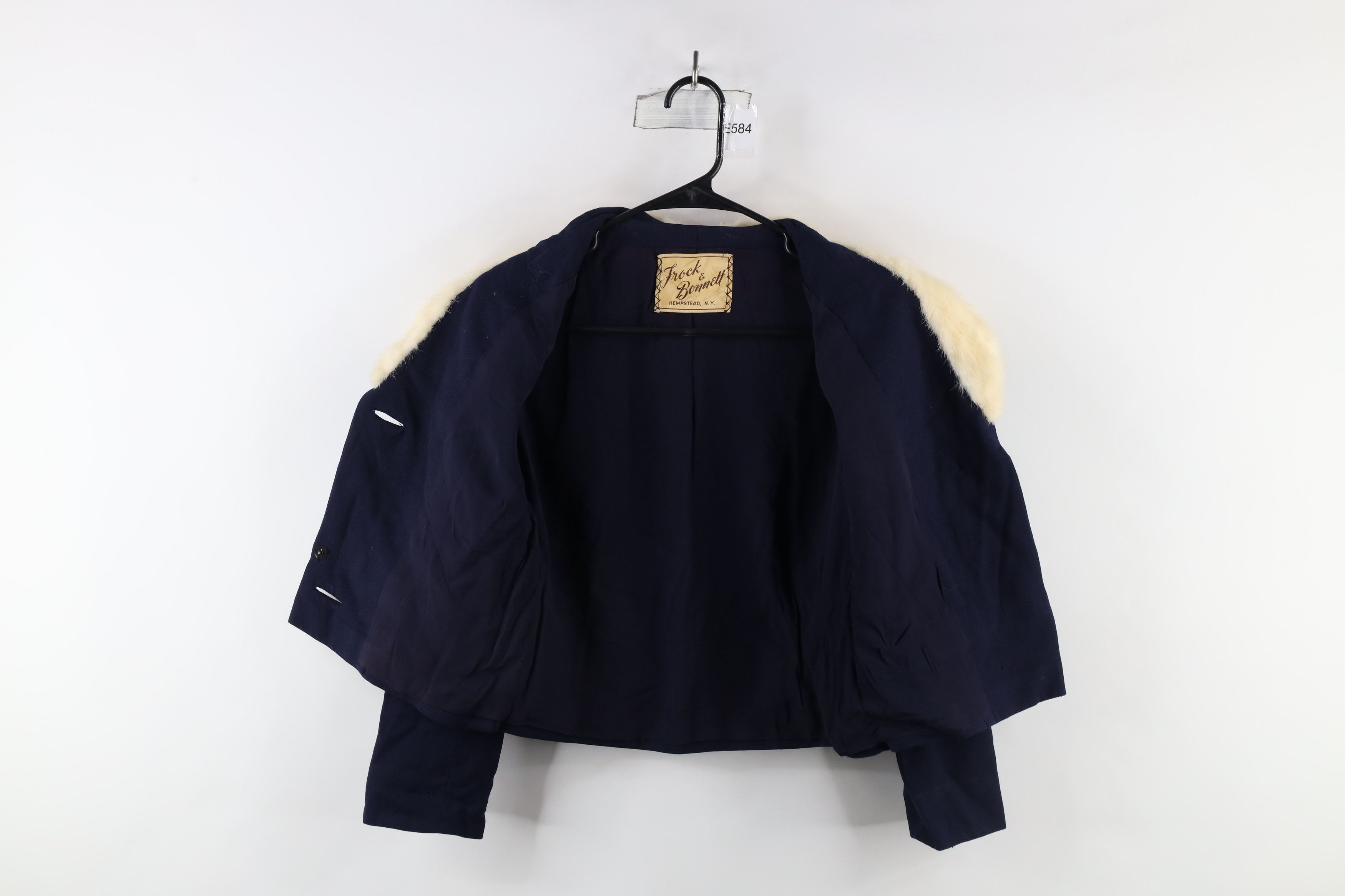 Vintage Vintage 50s Gabardine Collar Penny Lane Blazer Jacket USA Size S / US 4 / IT 40 - 7 Thumbnail
