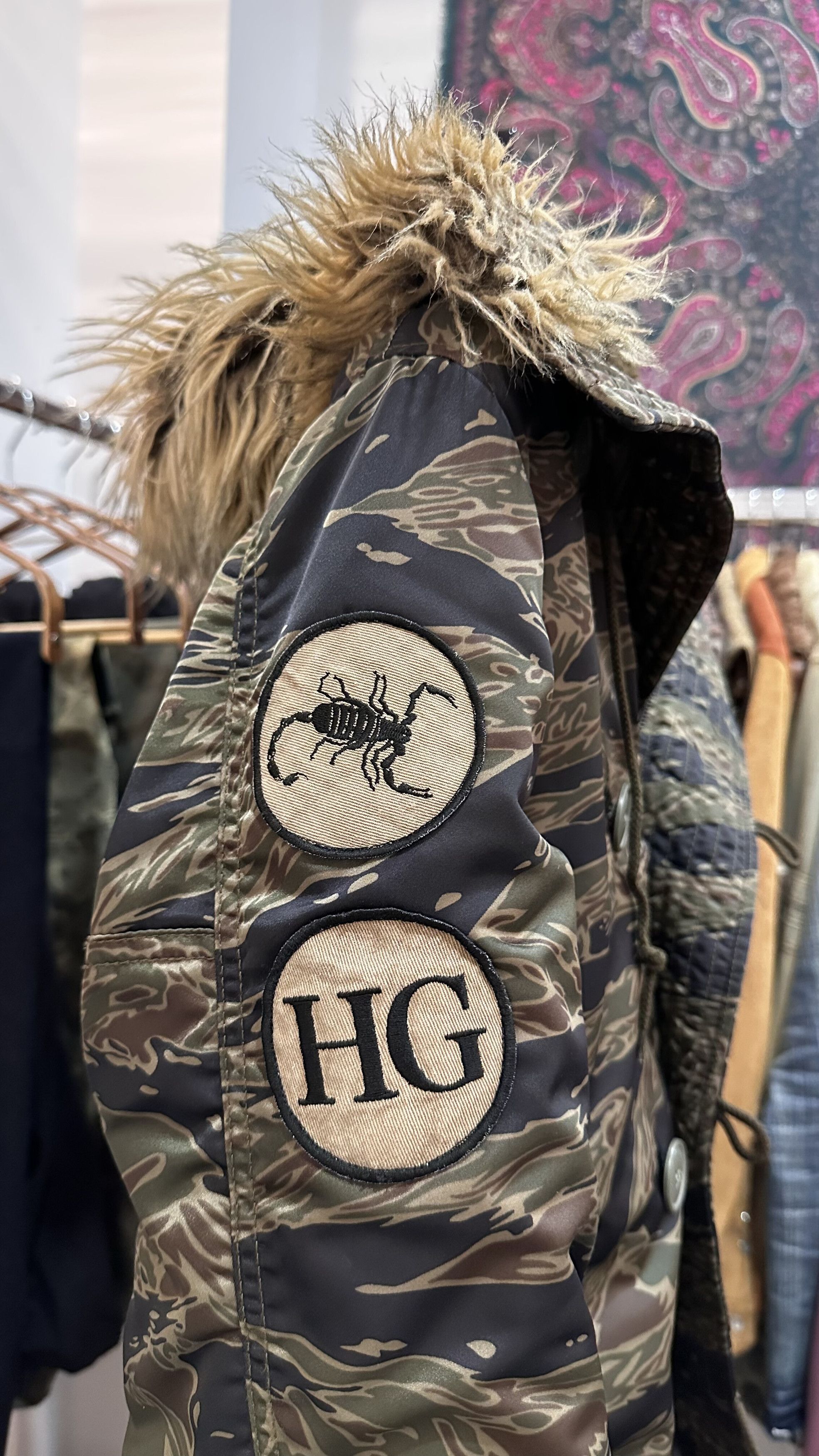 Hysteric Glamour Hysteric Glamour Tiger Camo Bomber - Size M, Primaloft Size US M / EU 48-50 / 2 - 4 Thumbnail