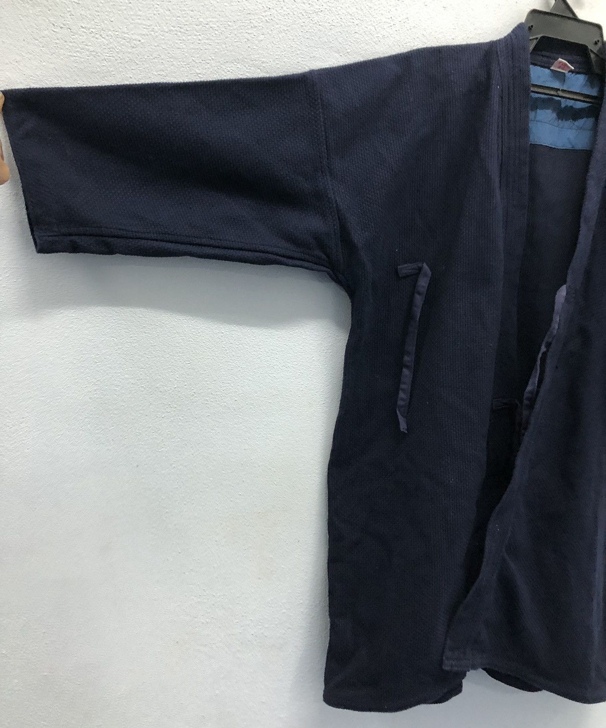 Vintage Vintage Noragi Japanese Traditional Indigo Blue Kimono Size US L / EU 52-54 / 3 - 4 Thumbnail