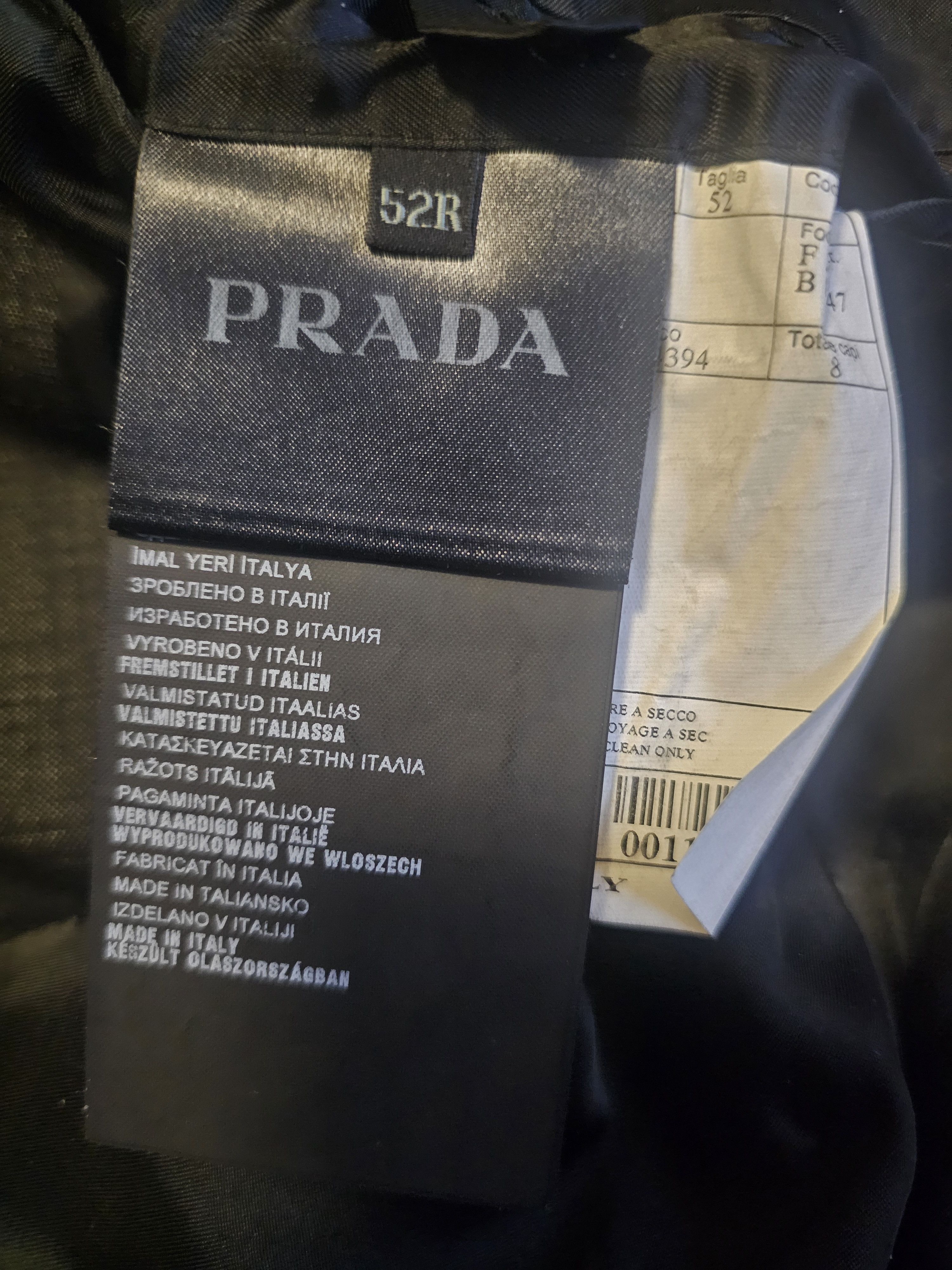 Prada Prada men's wool blazers jackets size 52R Size 52R - 6 Thumbnail
