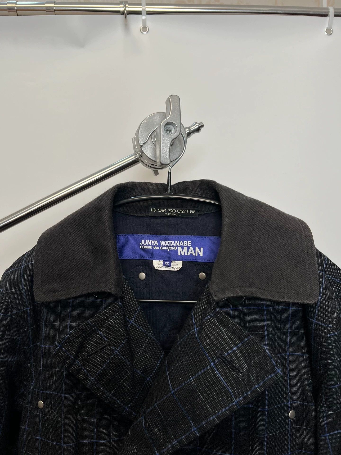 Junya Watanabe Junya Watanabe X CDG Double-Sided Check Paneled Jacket XS Size US XS / EU 42 / 0 - 3 Thumbnail