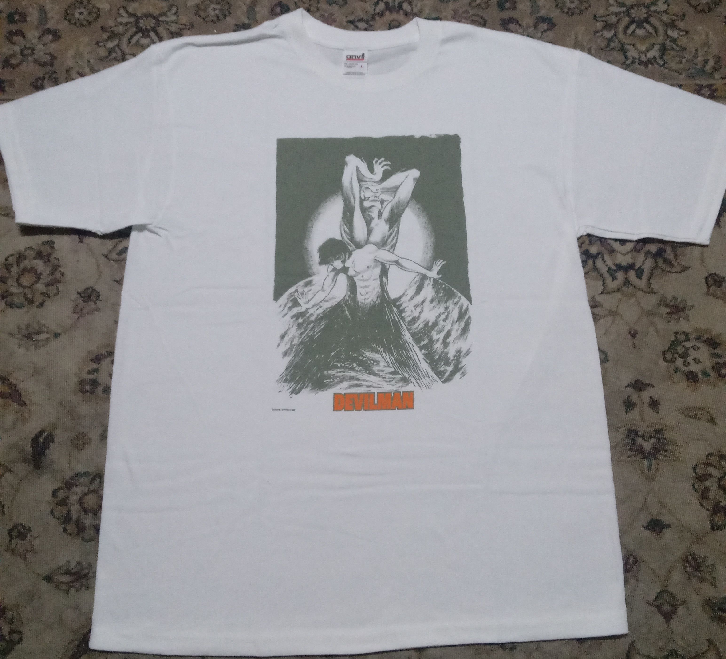 Anime × Vintage Rare vintage Cult anime Devilman tshirt deadstock Akira Eva Size US L / EU 52-54 / 3 - 1 Thumbnail