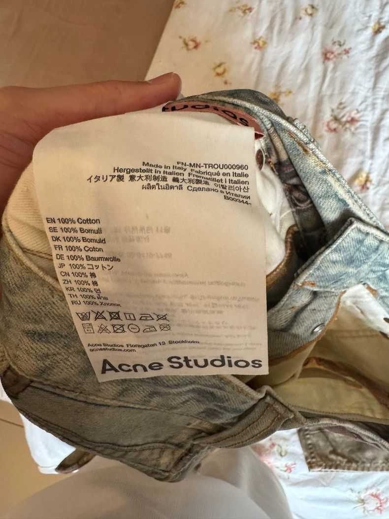 Acne Studios acne studios Patched jeans 2506-Nextarrow Size US 28 / EU 44 - 3 Thumbnail