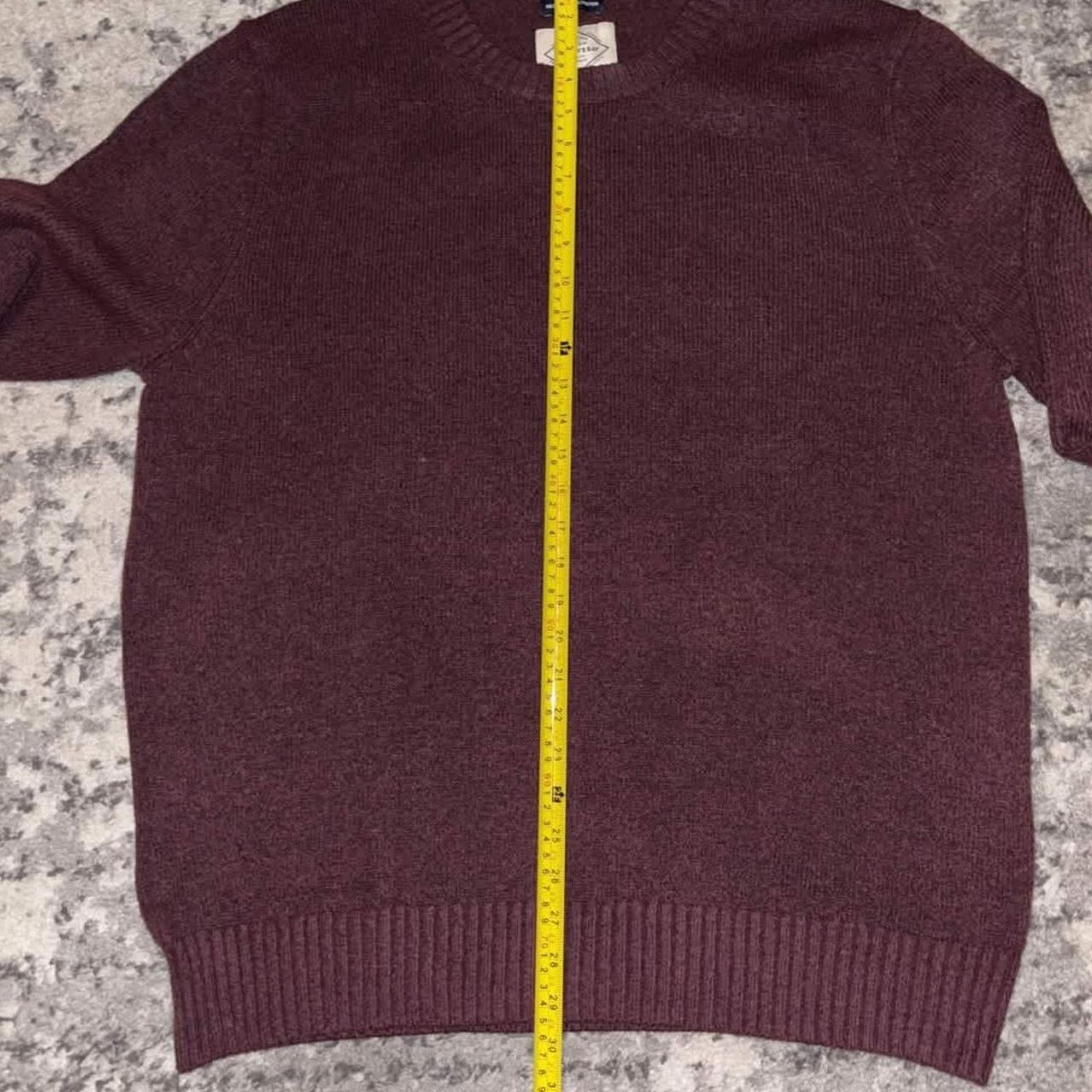 St. Johns Bay Vintage St. Johns Bay Recycled Maroon Knit Sweater Size US XL / EU 56 / 4 - 4 Thumbnail