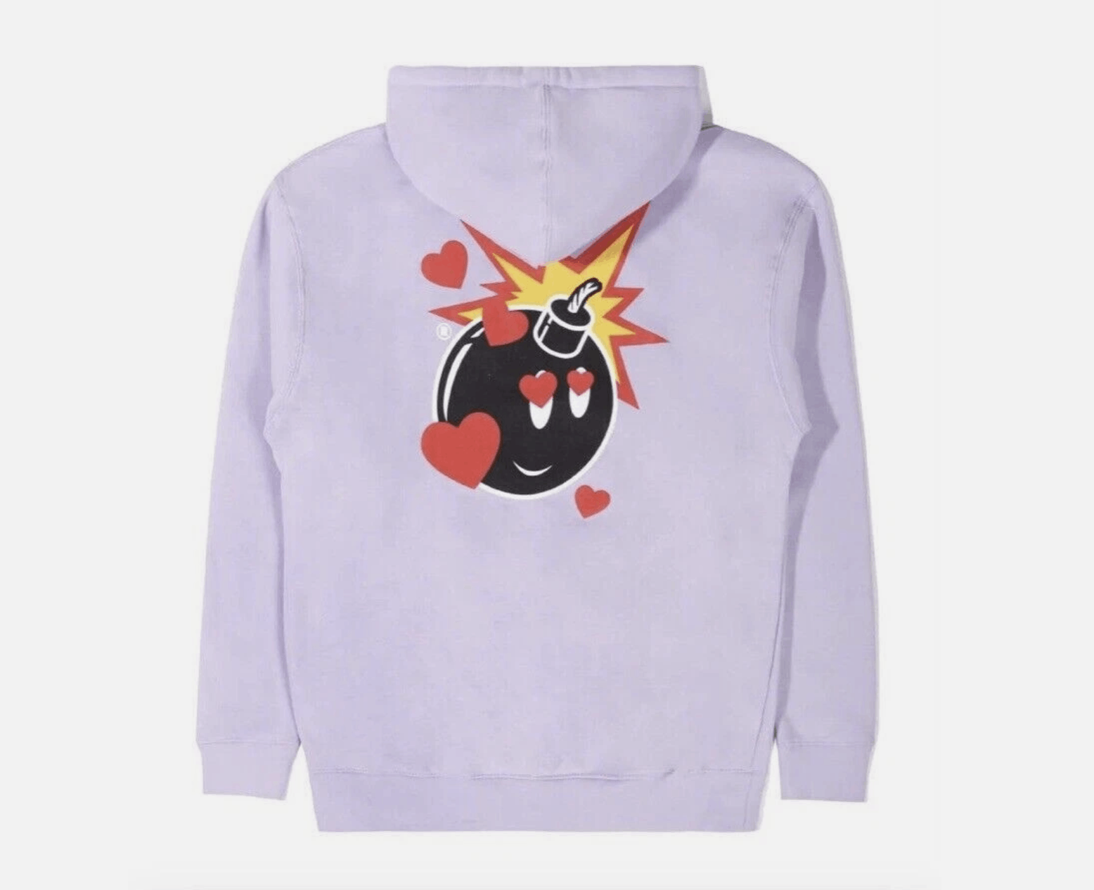 The Hundreds Adam in Love Hoodie (Adam Bomb Squad Exclusive) Lavender Size US XL / EU 56 / 4 - 2 Thumbnail