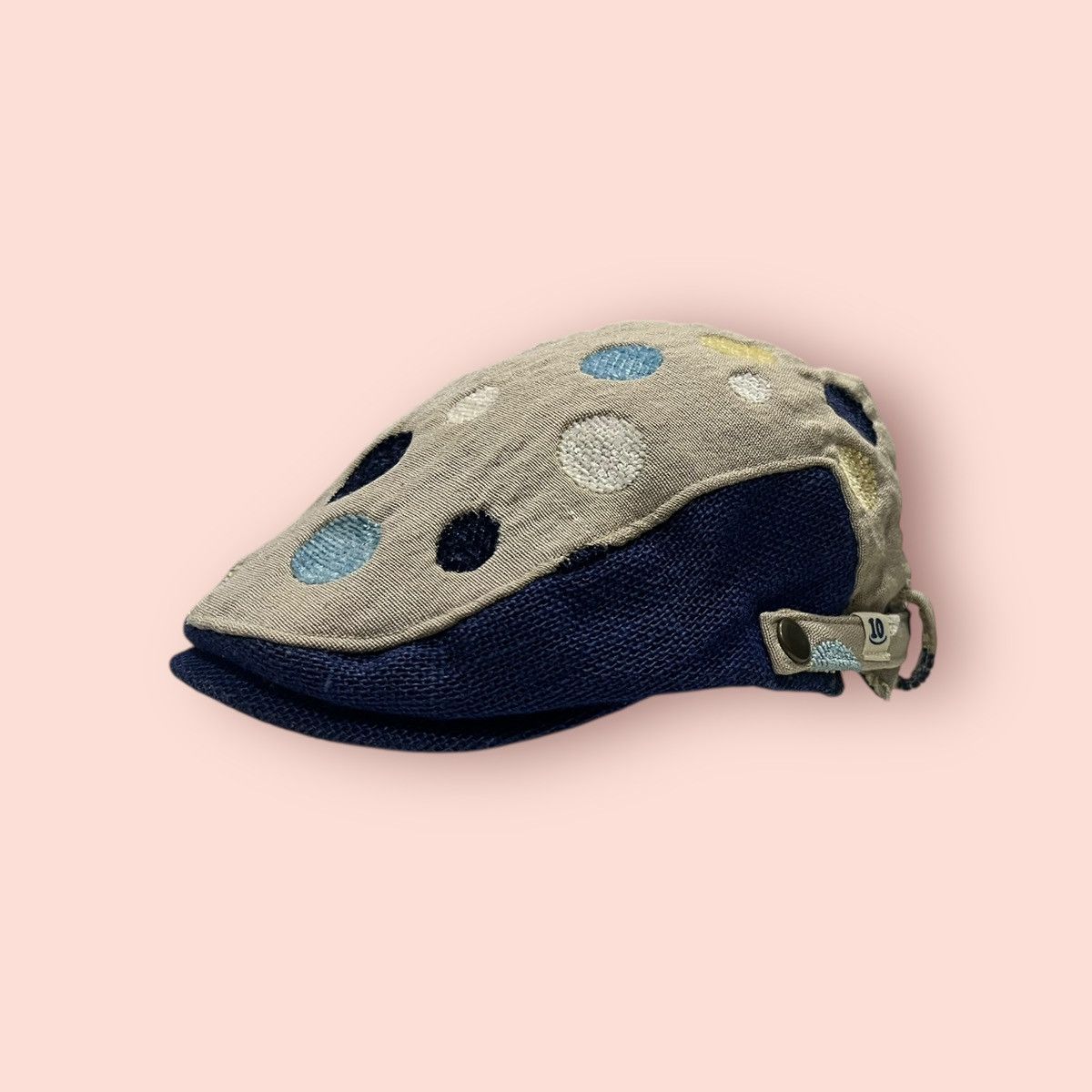Japanese Brand × The Decades Hat Co. RARE DESIGN DECADE STANDARD COTTON/HEMP BARETTA /FLAT HAT Size ONE SIZE - 3 Thumbnail