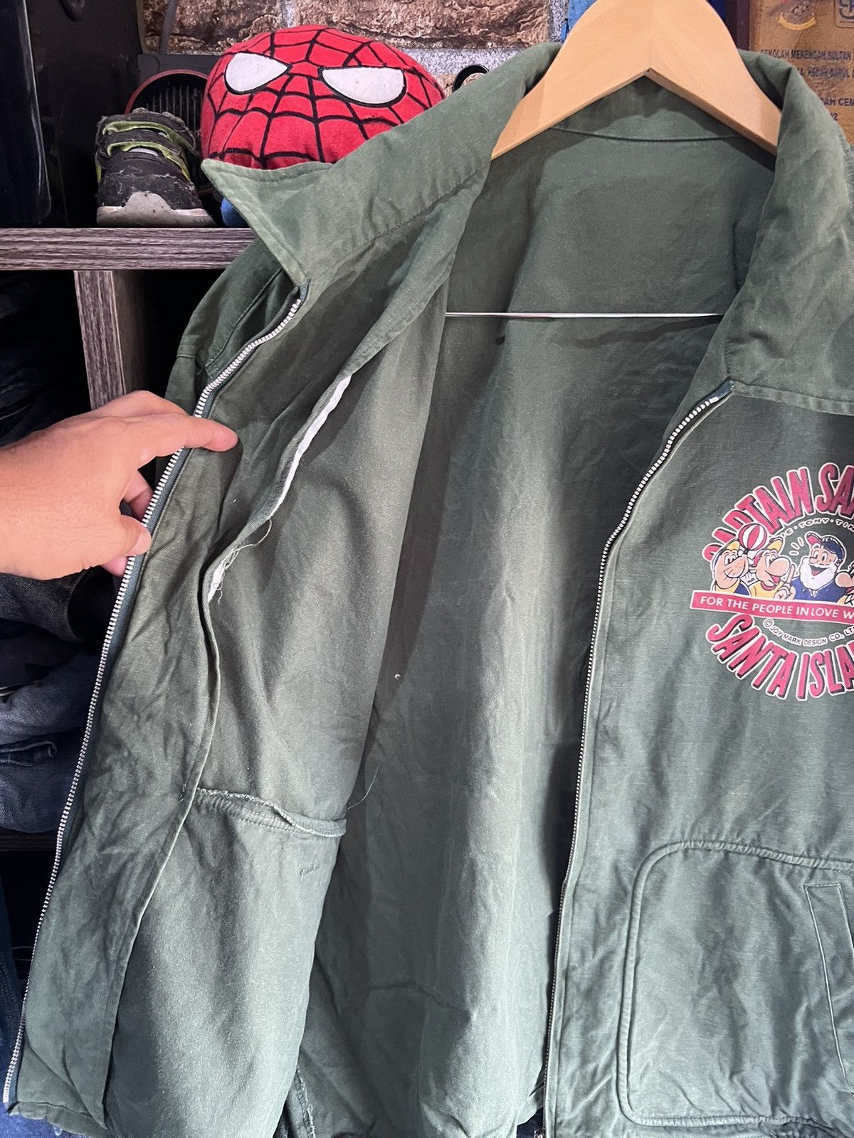 Captain Santors 🔥Vintage Captain Santa Club Zipper Jacket Size US XL / EU 56 / 4 - 12 Thumbnail