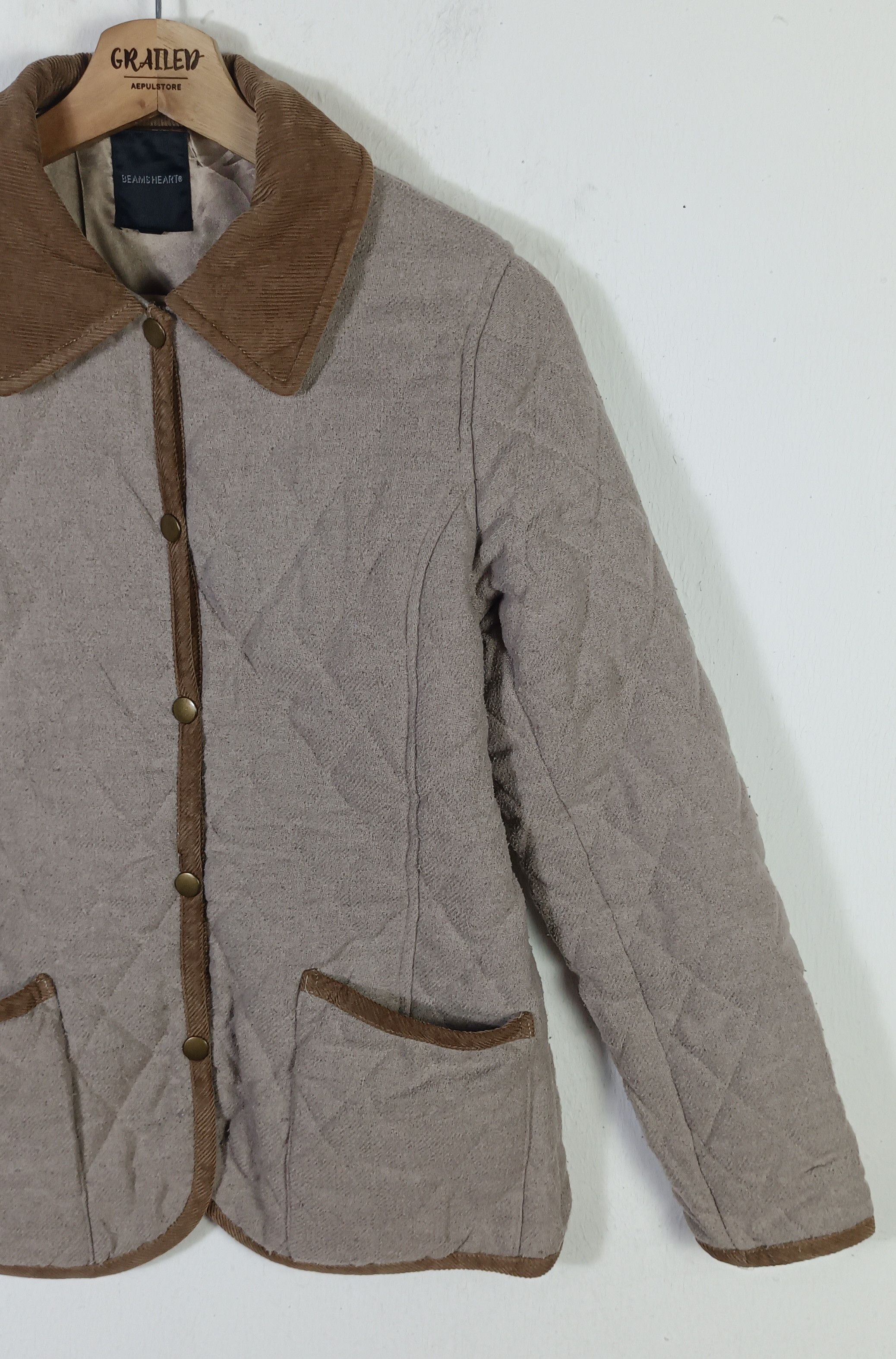 Beams Plus Beams Heart Quilted Jacket Size US XS / EU 42 / 0 - 3 Thumbnail