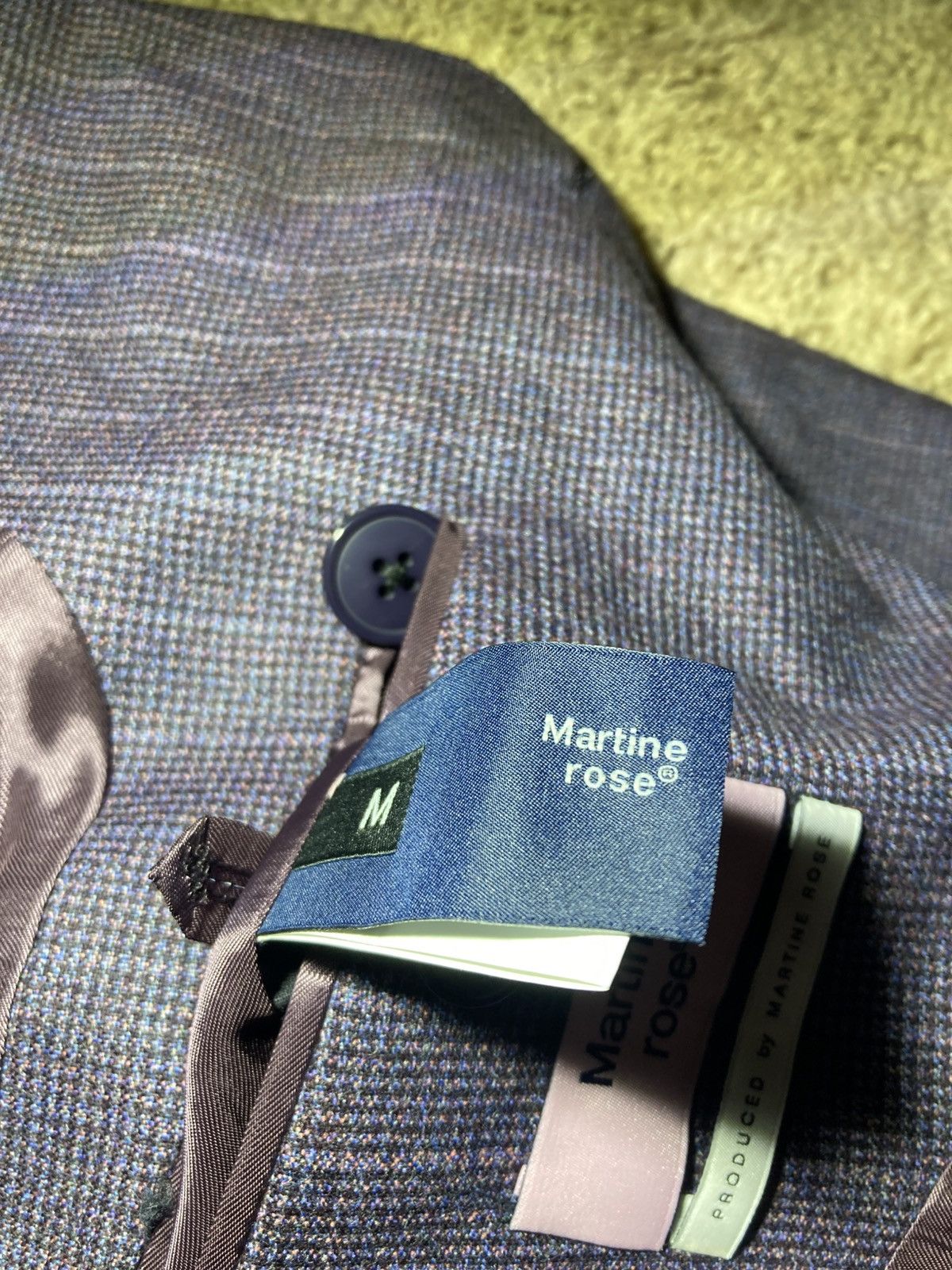 Martine Rose New AW21 Martine Rose Boxy Shoulder Jacket Wrap 48 Size 48R - 5 Thumbnail