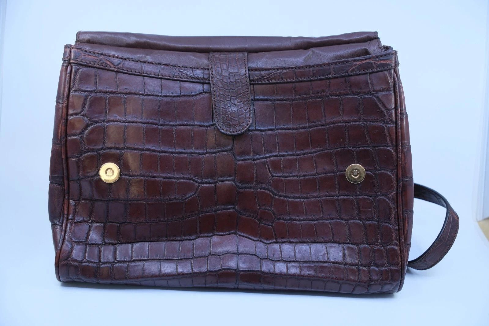 Dolce & Gabbana Mint Dolce & Gabanna Sicily Large Tote Hand Bag Croco Exotic Size ONE SIZE - 9 Thumbnail