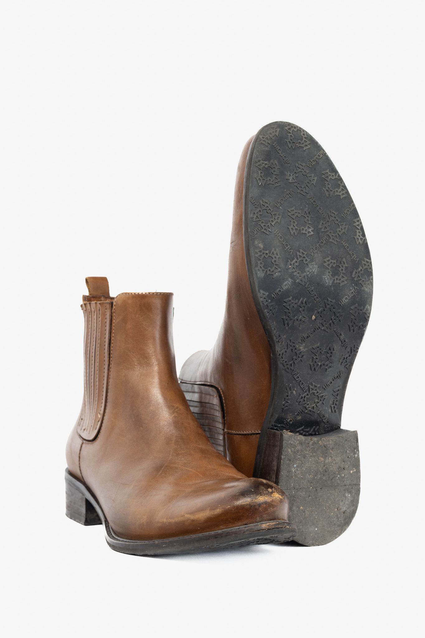 Ron White Ron White Brown Chelsea Ankle Boots Size US 8.5 / IT 38.5 - 4 Thumbnail