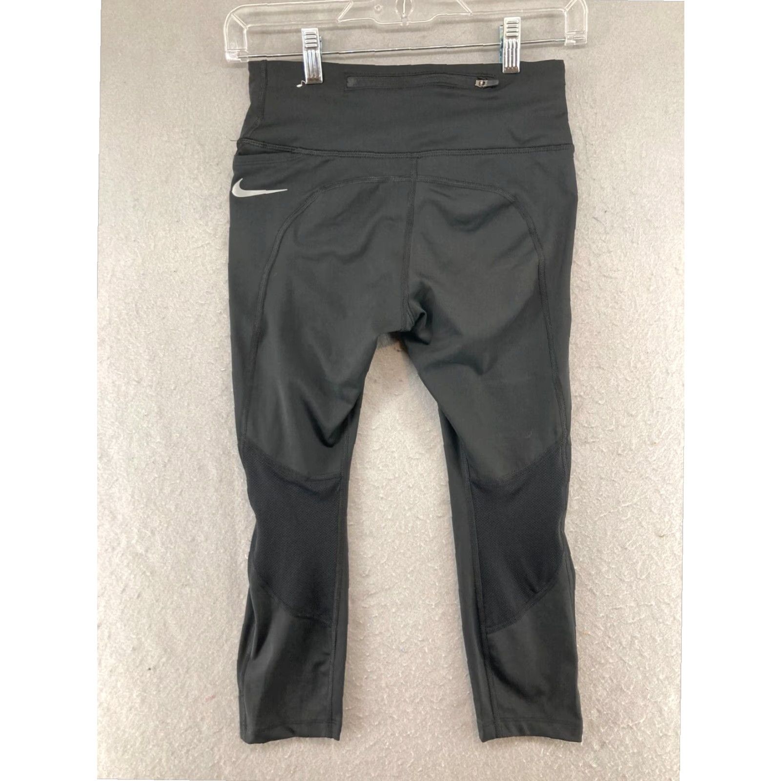 Nike Nike Yoga Leggings Womens Small Black Dri Fit Skinny Leggings Athleisure Size 28" / US 6 / IT 42 - 7 Thumbnail