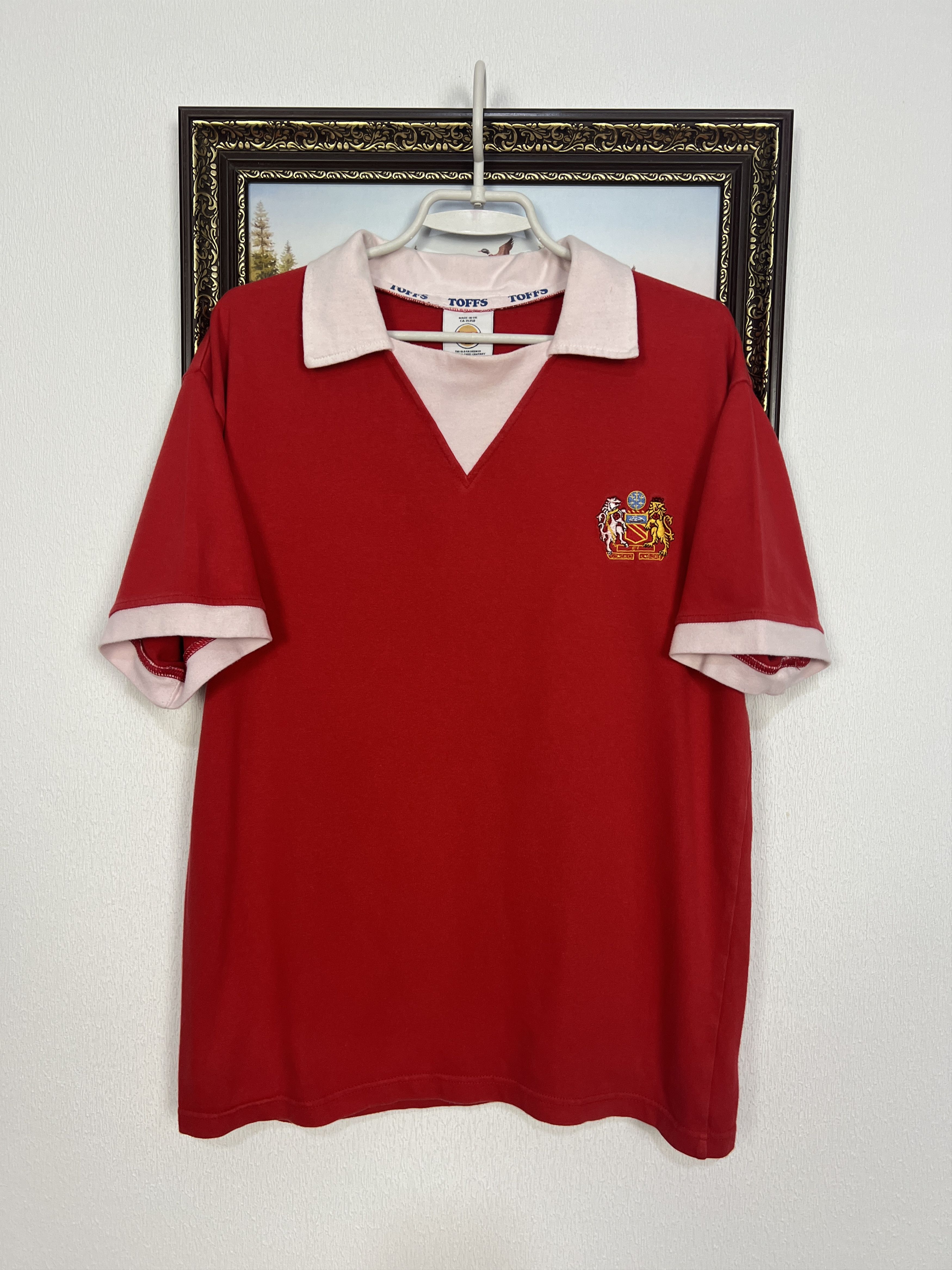 Toffs Manchester United Replicas football shirt Soccer Jersey Size US M / EU 48-50 / 2 - 1 Thumbnail