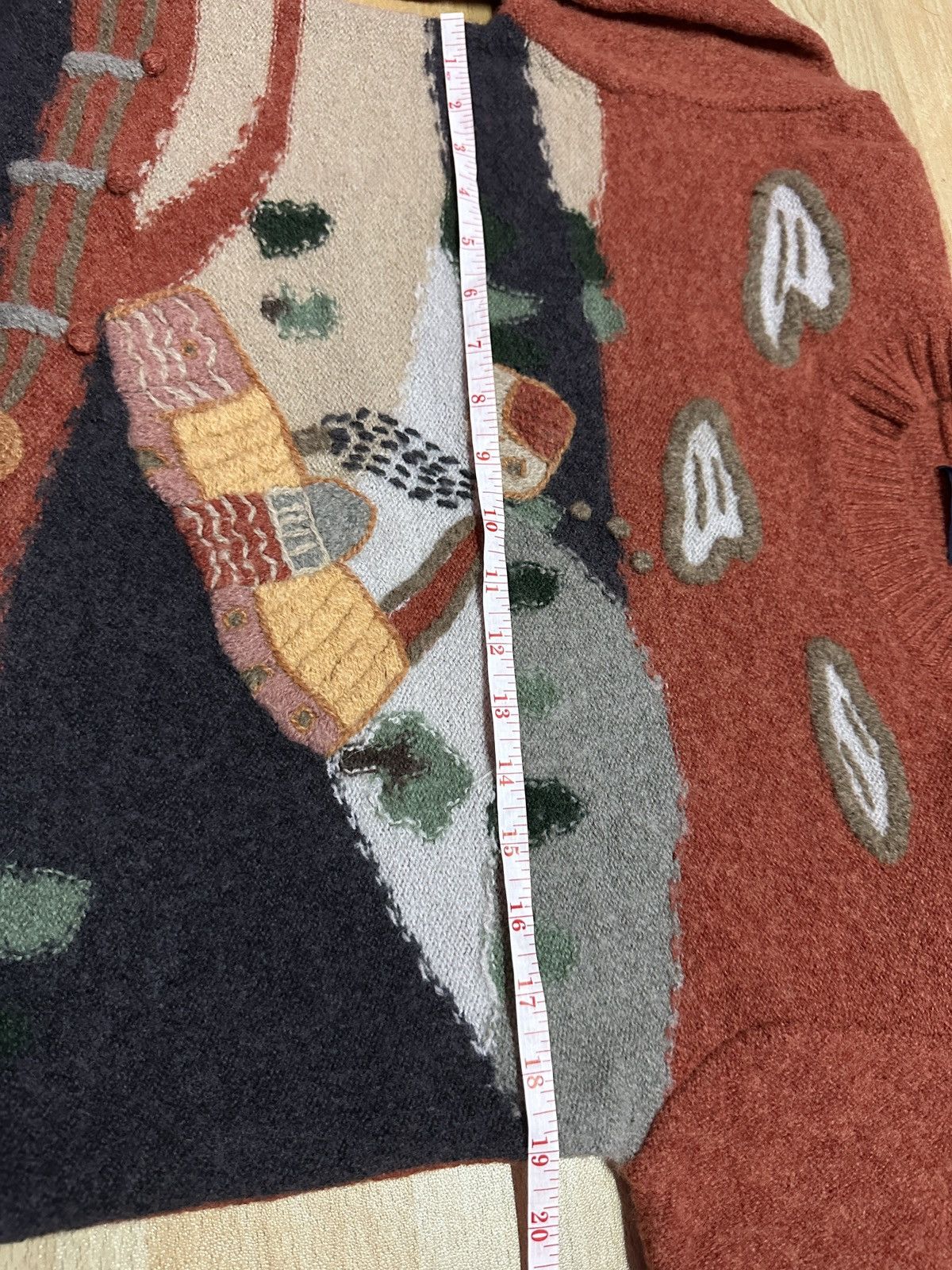 Vintage CP Art knitwear sweater Size US S / EU 44-46 / 1 - 10 Thumbnail