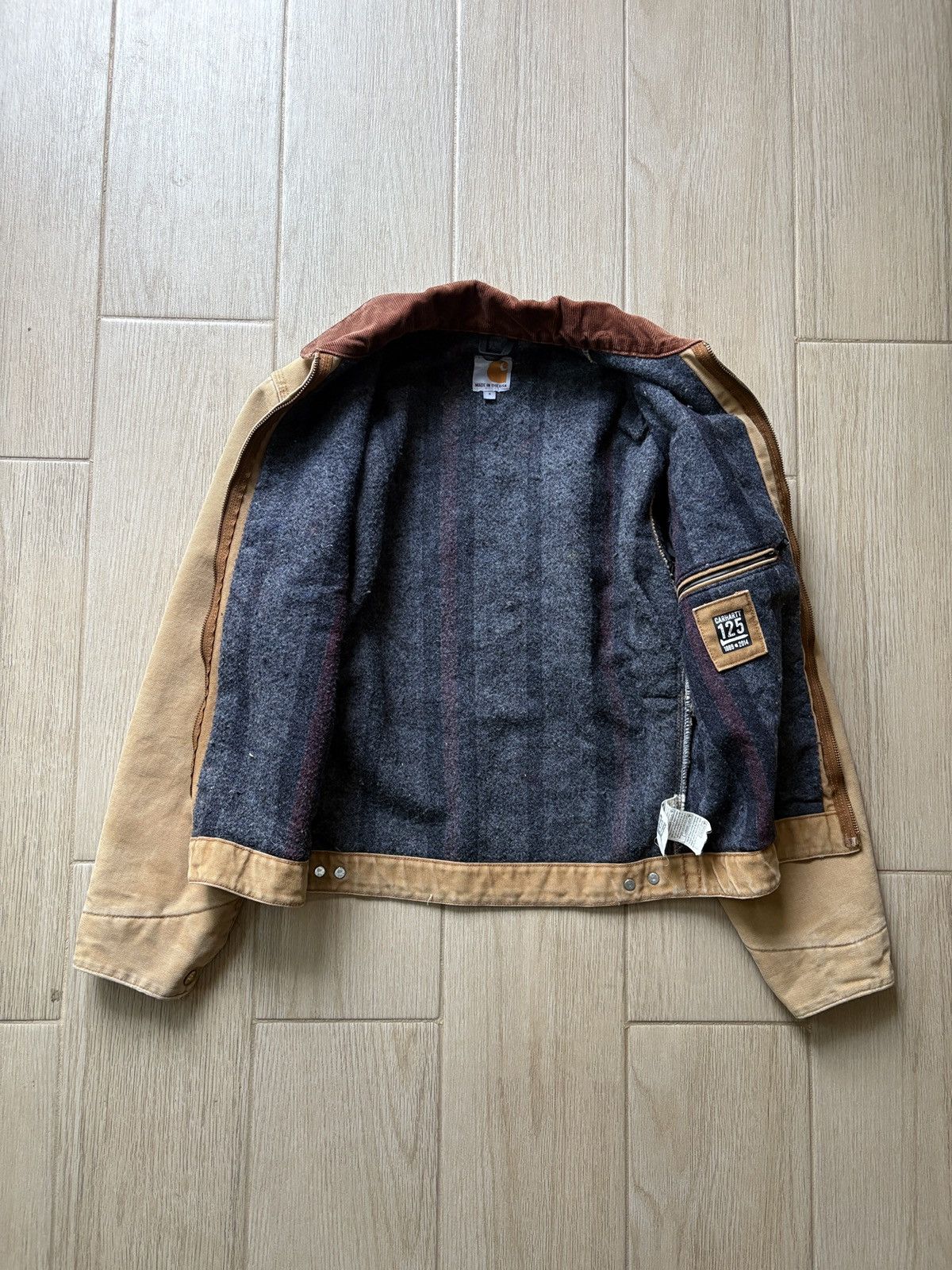Carhartt Carhartt Detroit Jacket J001 BRN Size US S / EU 44-46 / 1 - 5 Thumbnail