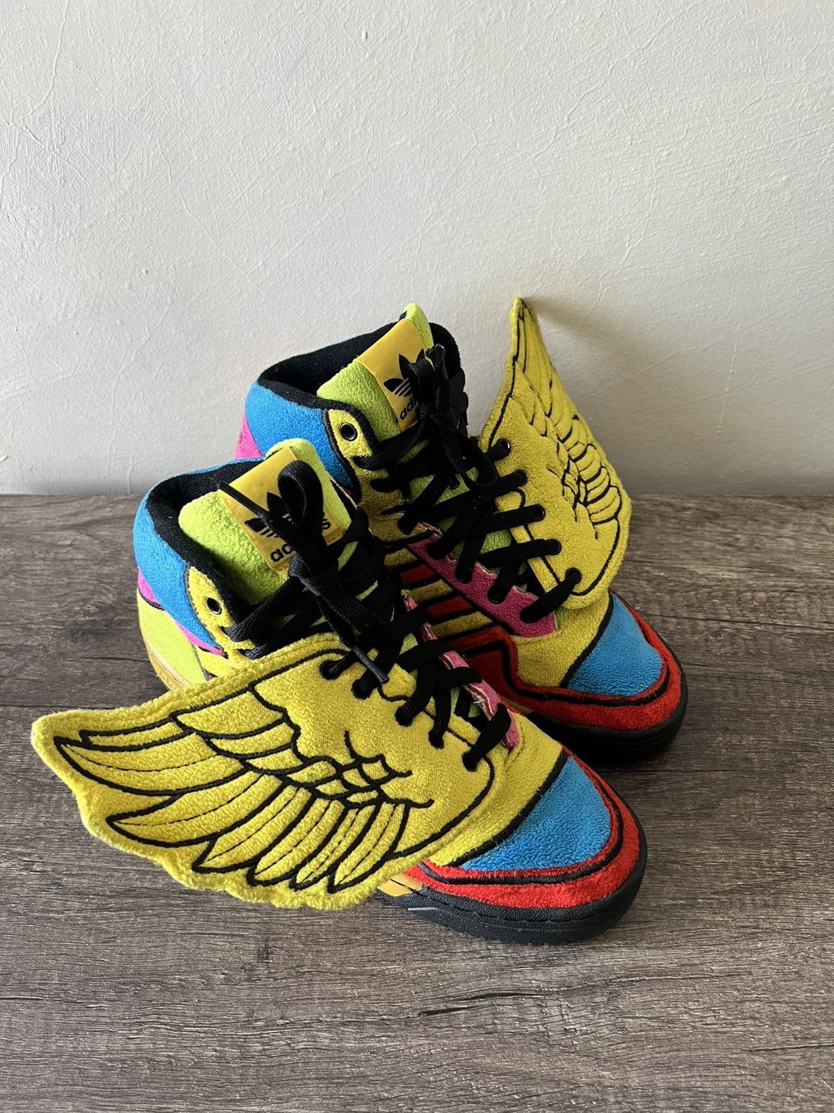 Adidas × Jeremy Scott Jeremy Scott Zebra Shoes | Grailed