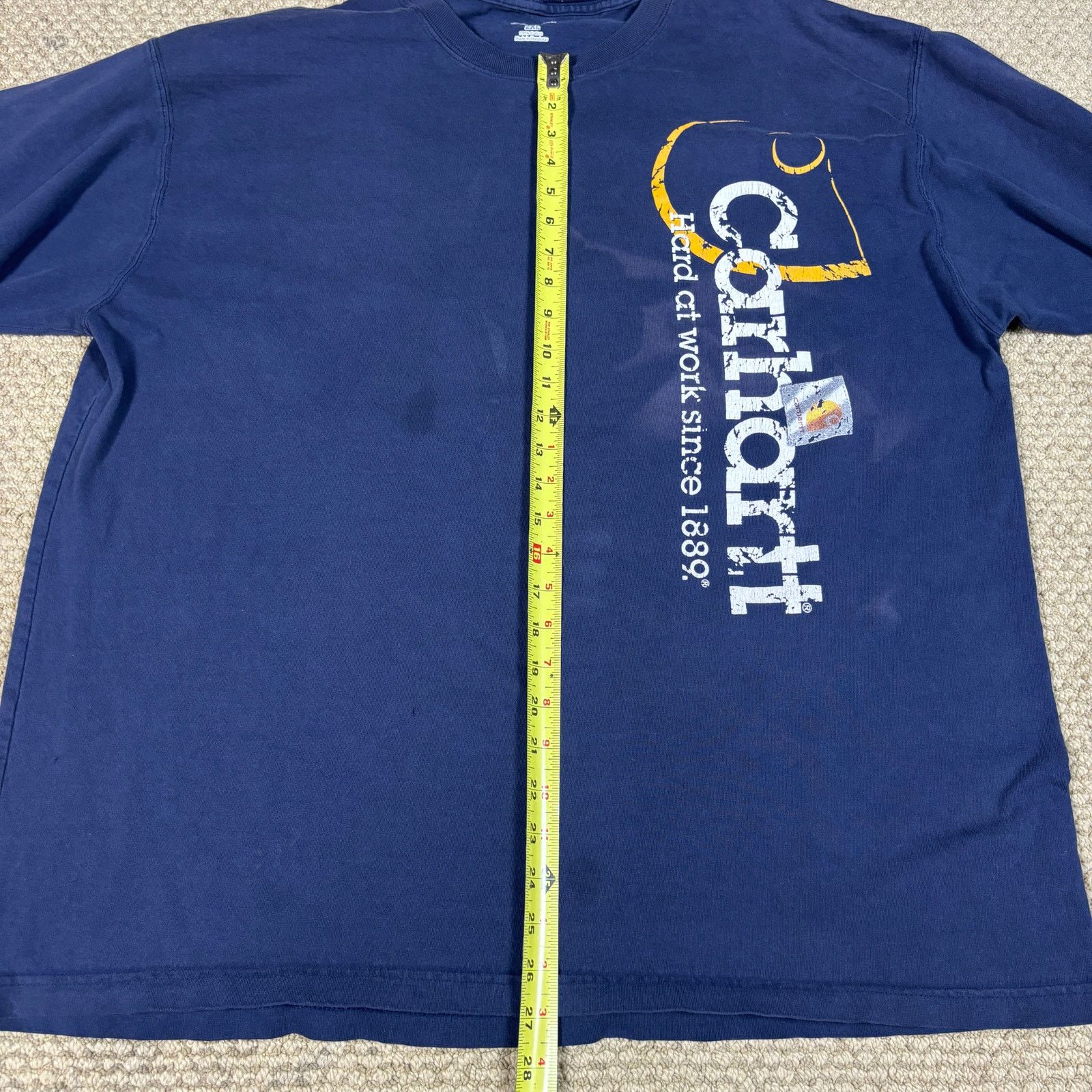 Carhartt y2k 2000s grunge style Carhartt longsleeve tshirt XXL Size US XXL / EU 58 / 5 - 6 Thumbnail