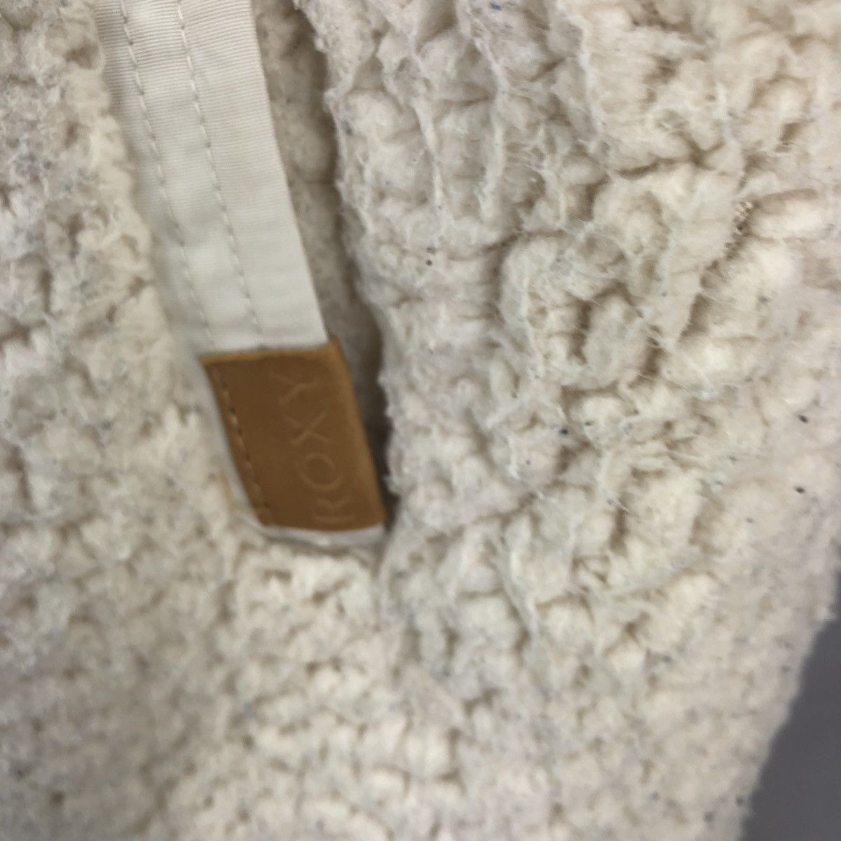 Japanese Brand 🇯🇵 Roxy Zipper Up Sherpa Quilted Jacket Size US M / EU 48-50 / 2 - 11 Thumbnail