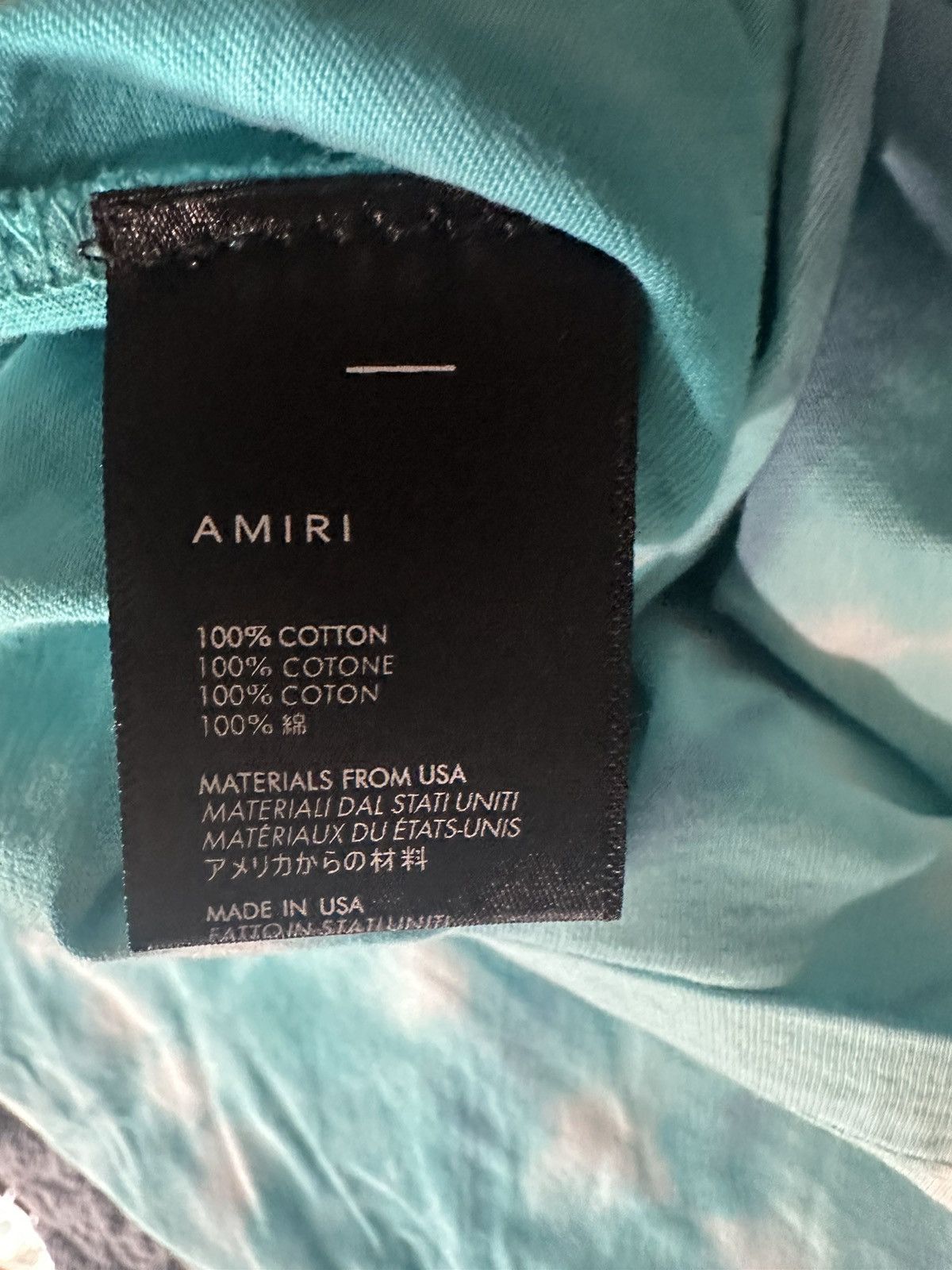 Amiri Lovers Tie Dye Tee Size US S / EU 44-46 / 1 - 7 Thumbnail
