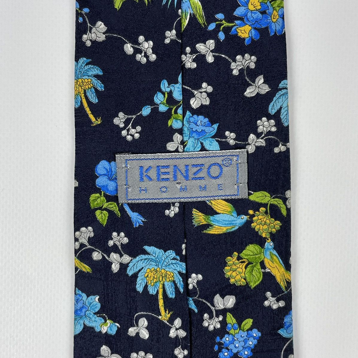 Kenzo Kenzo Homme Abstraction Silk Tie Size ONE SIZE - 4 Thumbnail