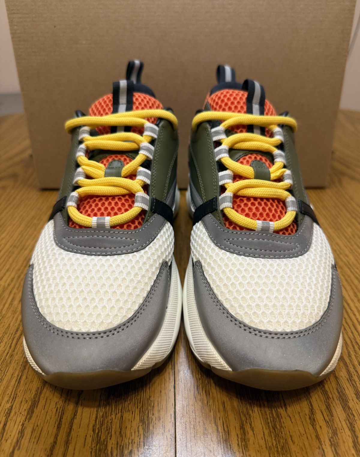 Dior Dior x Peter Doig B22 Sneaker (Khaki/Orange) Size US 8 / EU 41 - 2 Thumbnail