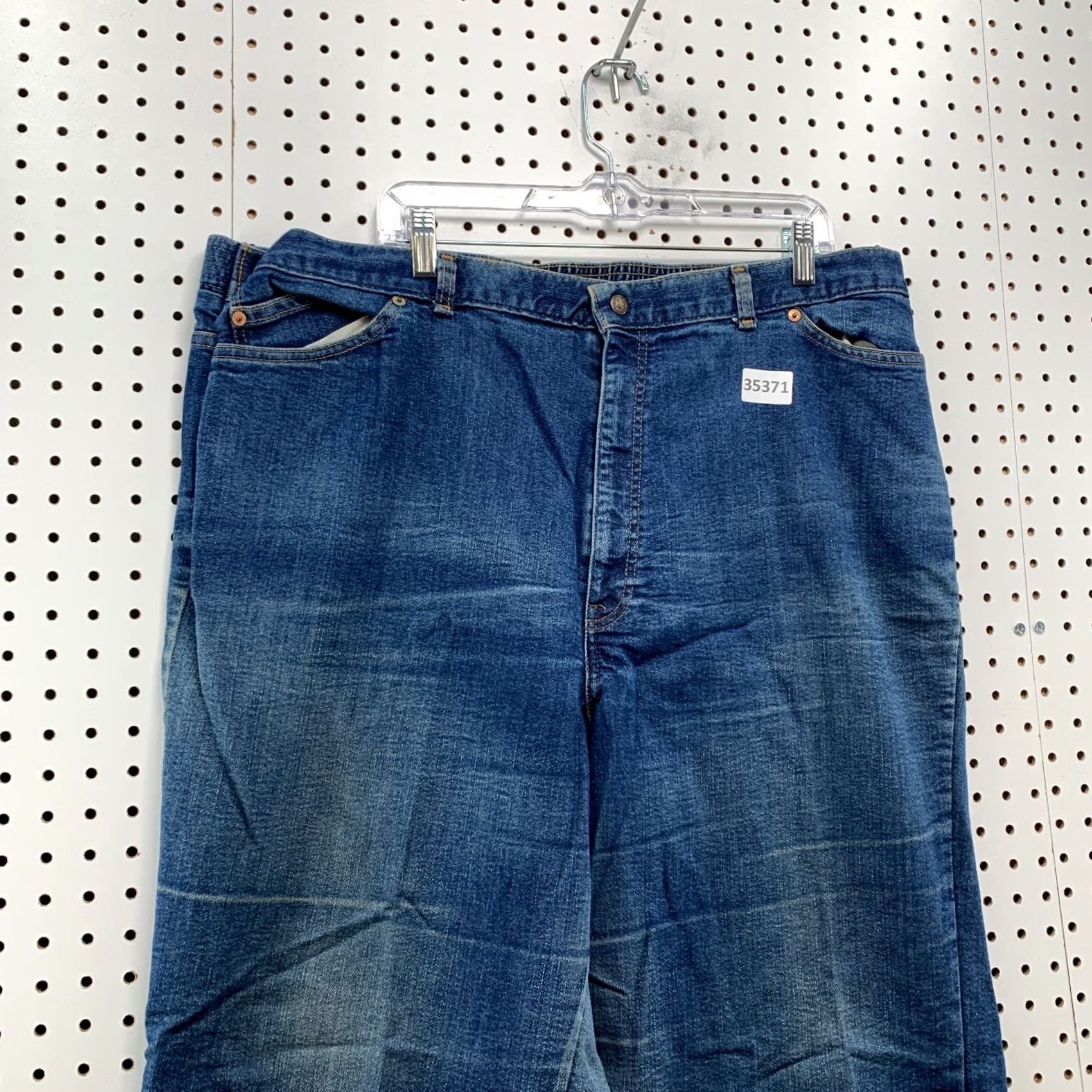 Levi's VINTAGE Levi's Jeans Men 42x31.5 Blue Denim Elastic Waist Orange Tab 29381 9116 Straight Modern Keywords Size US 42 / EU 58 - 3 Thumbnail