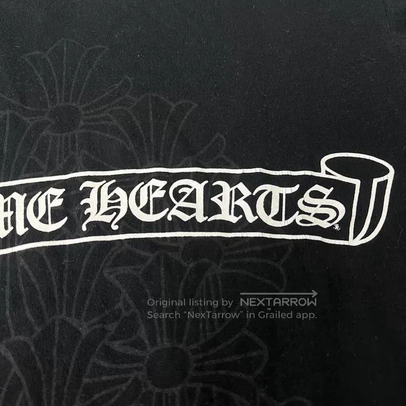 Chrome Hearts CHROME HEARTS Size S Back cross T-shirt Size US S / EU 44-46 / 1 - 7 Thumbnail