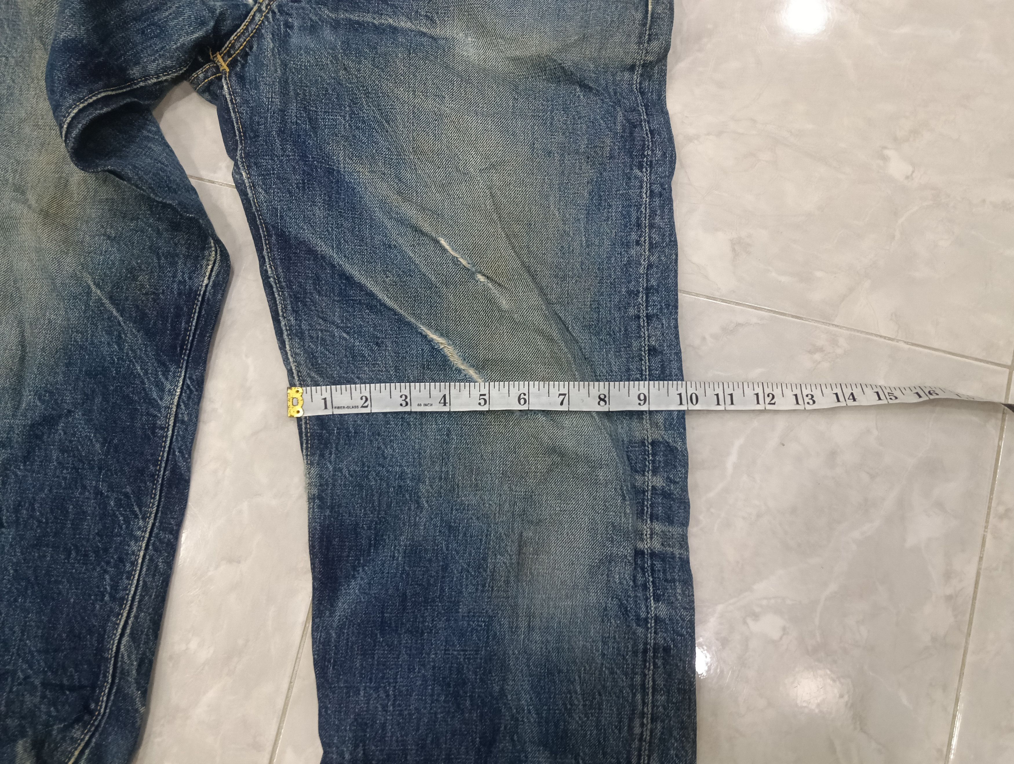 Skull Jeans by an Alchemist Sick Skull Jeans Selvedge Size US 31 - 15 Thumbnail