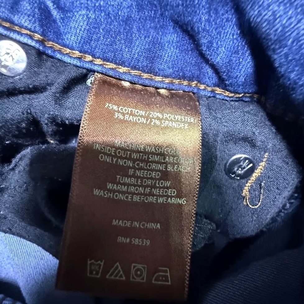 Vintage Kut From The Kloth Jeans Womens 8 Blue Stretch Skinny Medium Wash Denim 30x30 Size 30" / US 8 / IT 44 - 4 Thumbnail