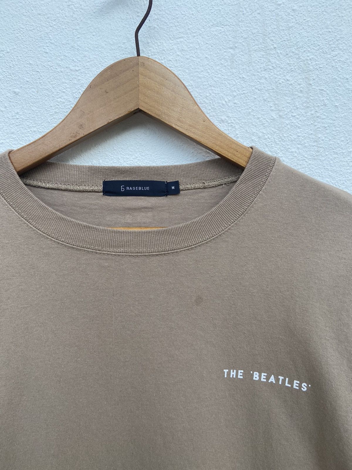 Band Tees 🔥 The Beatles X Rage blue t shirt long sleeve Size US L / EU 52-54 / 3 - 6 Thumbnail
