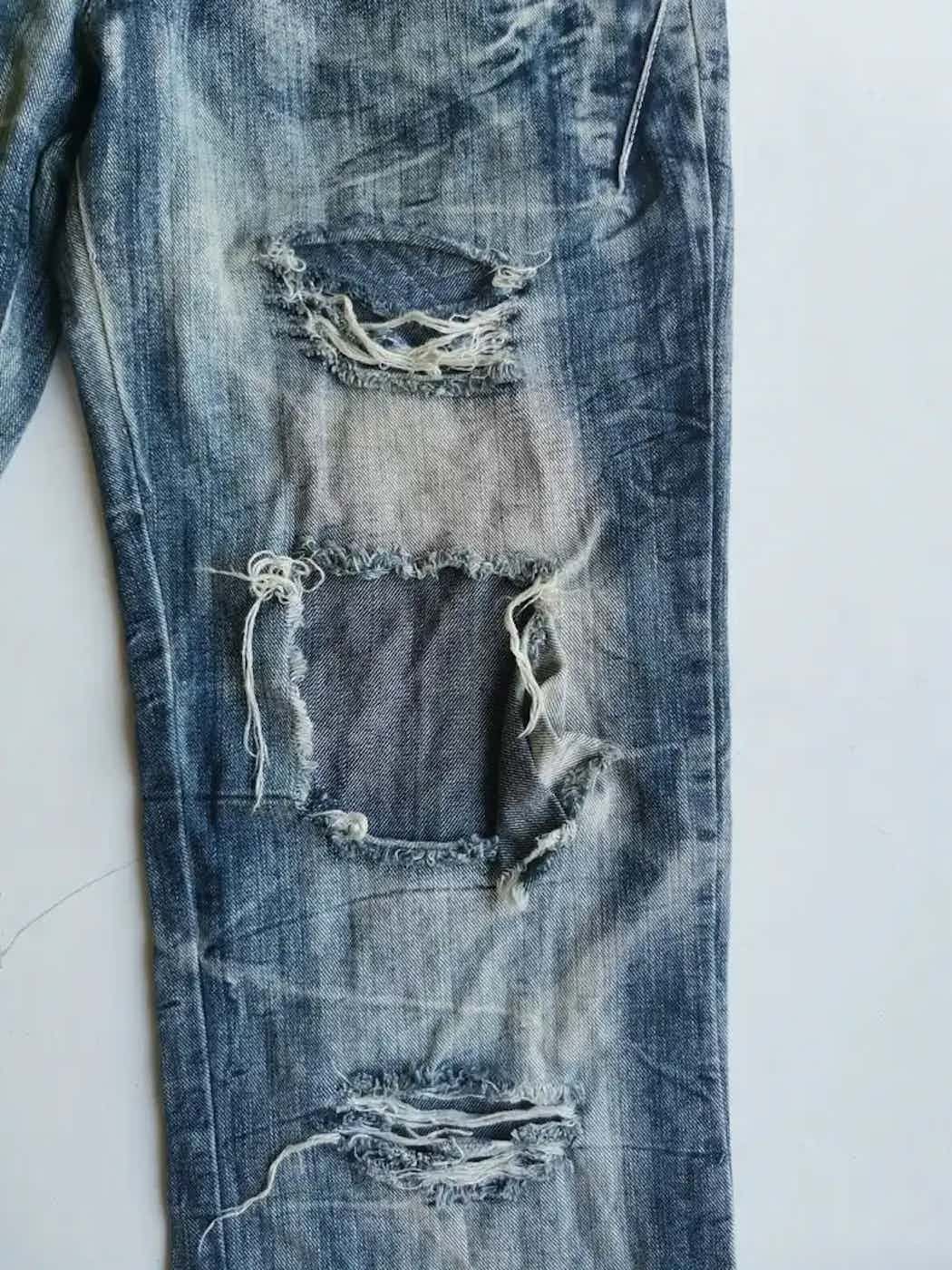 Vintage Very Rare Style Design Jeans Pants Size US 31 - 9 Thumbnail