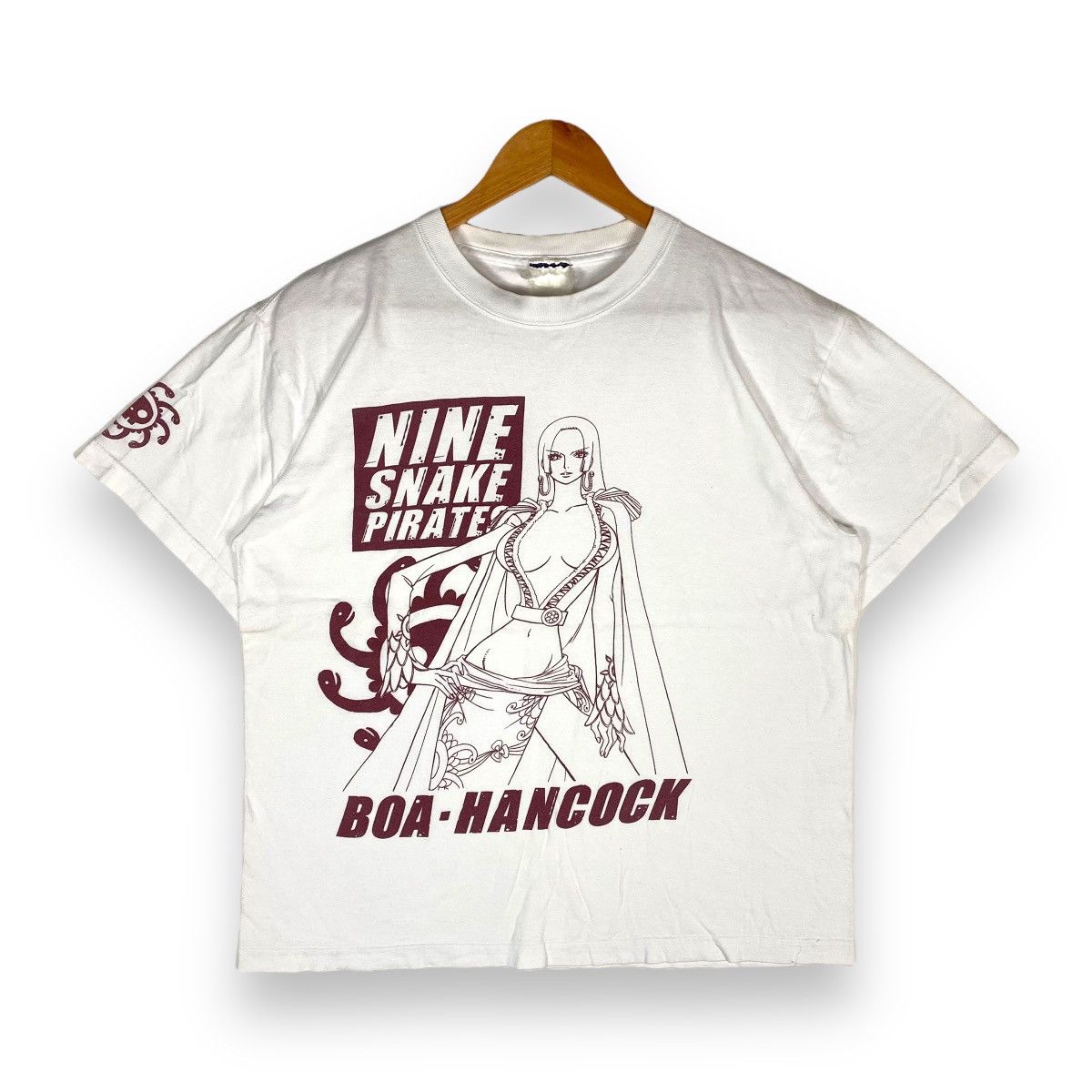 Anime × Vintage ONE PIECE BOA HANCOCK NINE SNAKE PIRATES SHICHIBUKAI ANIME Size US L / EU 52-54 / 3 - 1 Thumbnail