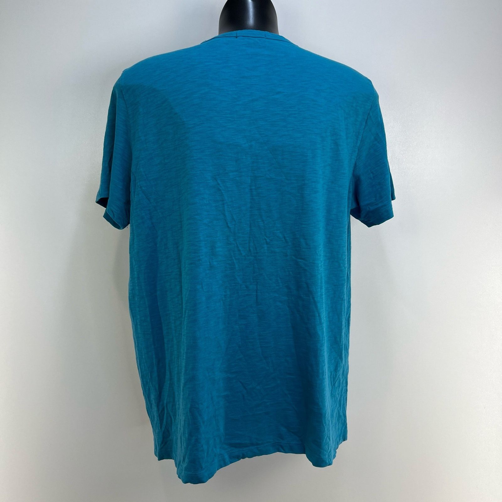 Theory Theory Essential Pocket Tee Shirt Teal Blue Short Sleeves Size US XL / EU 56 / 4 - 7 Thumbnail