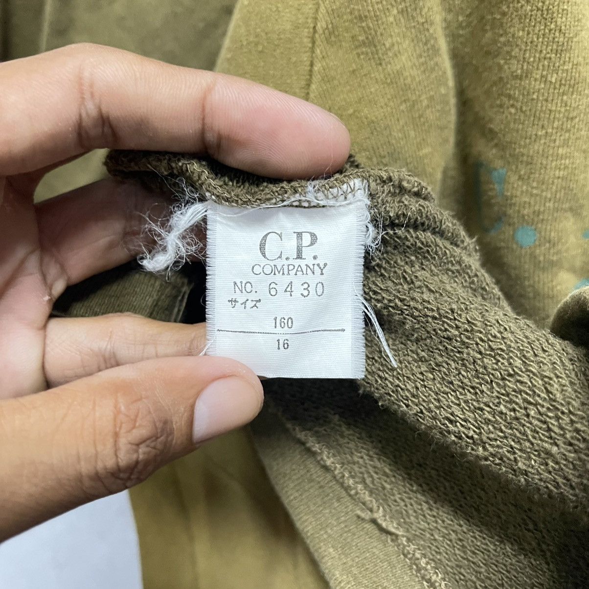 C.P. Company Vintage C.P. Company Garment Dyed Sweatshirt (Olive Green) Size US M / EU 48-50 / 2 - 10 Thumbnail
