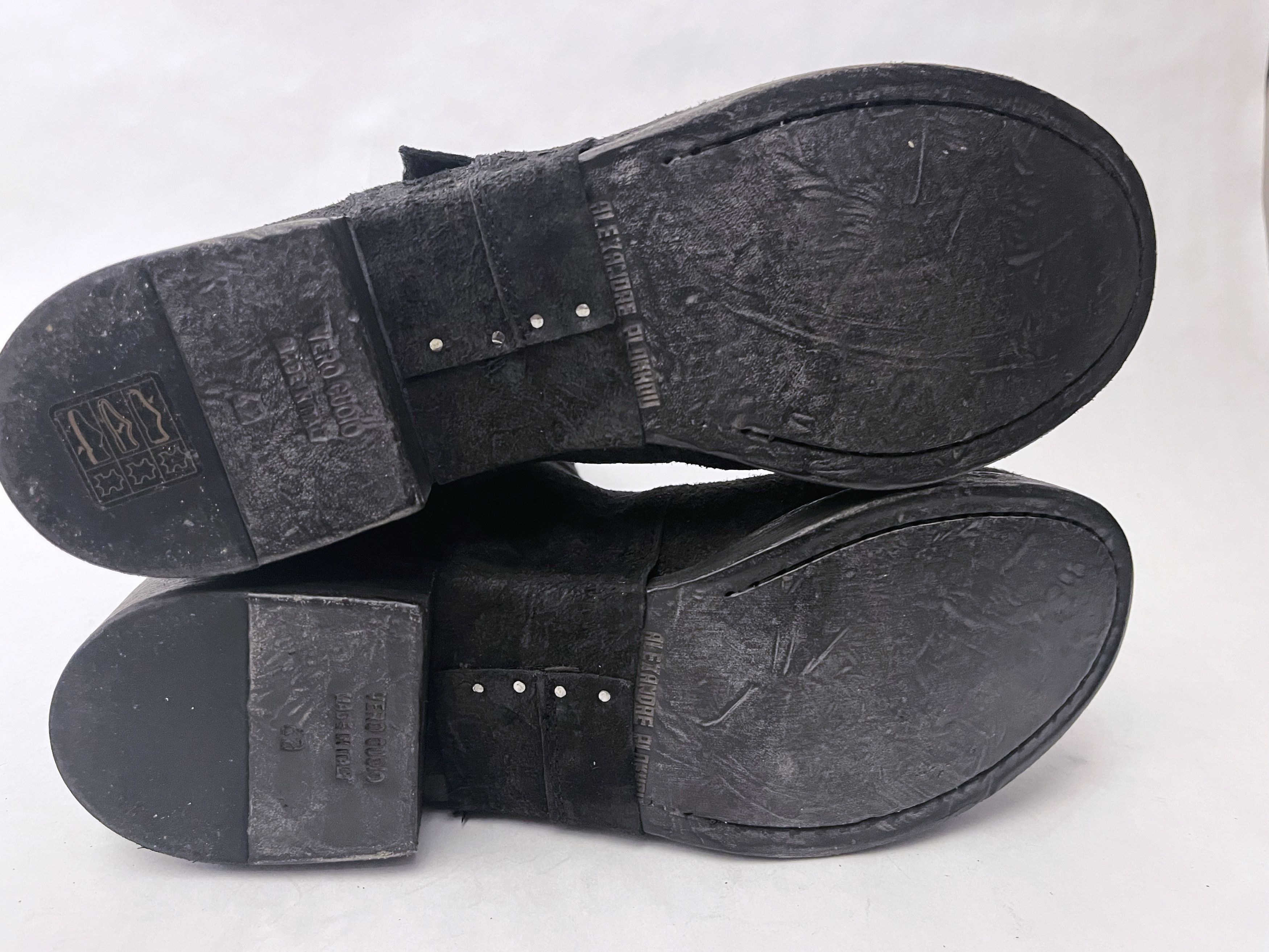 Alexandre Plokhov NEW -M914 CROSTA BLACK- DISTRESSED SUEDE BOOT Size US 9 / EU 42 - 10 Thumbnail