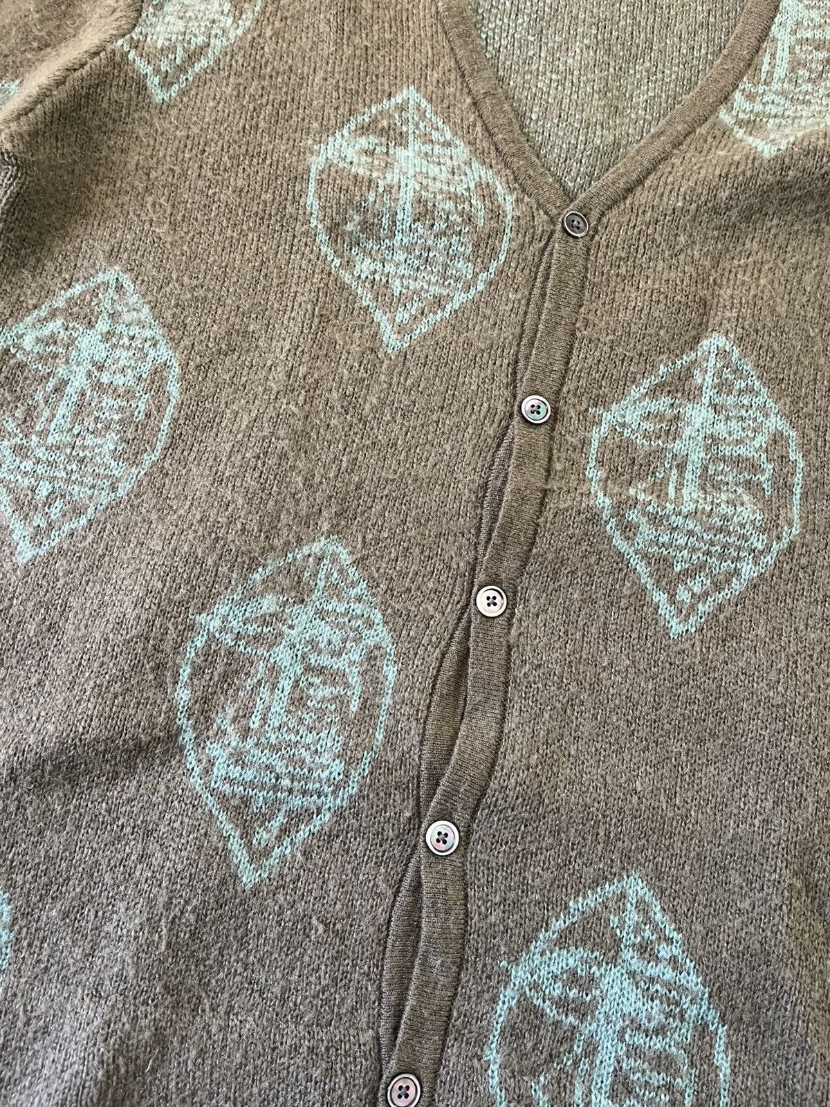 Stussy Stussy Masks cardigan Size US XL / EU 56 / 4 - 3 Thumbnail