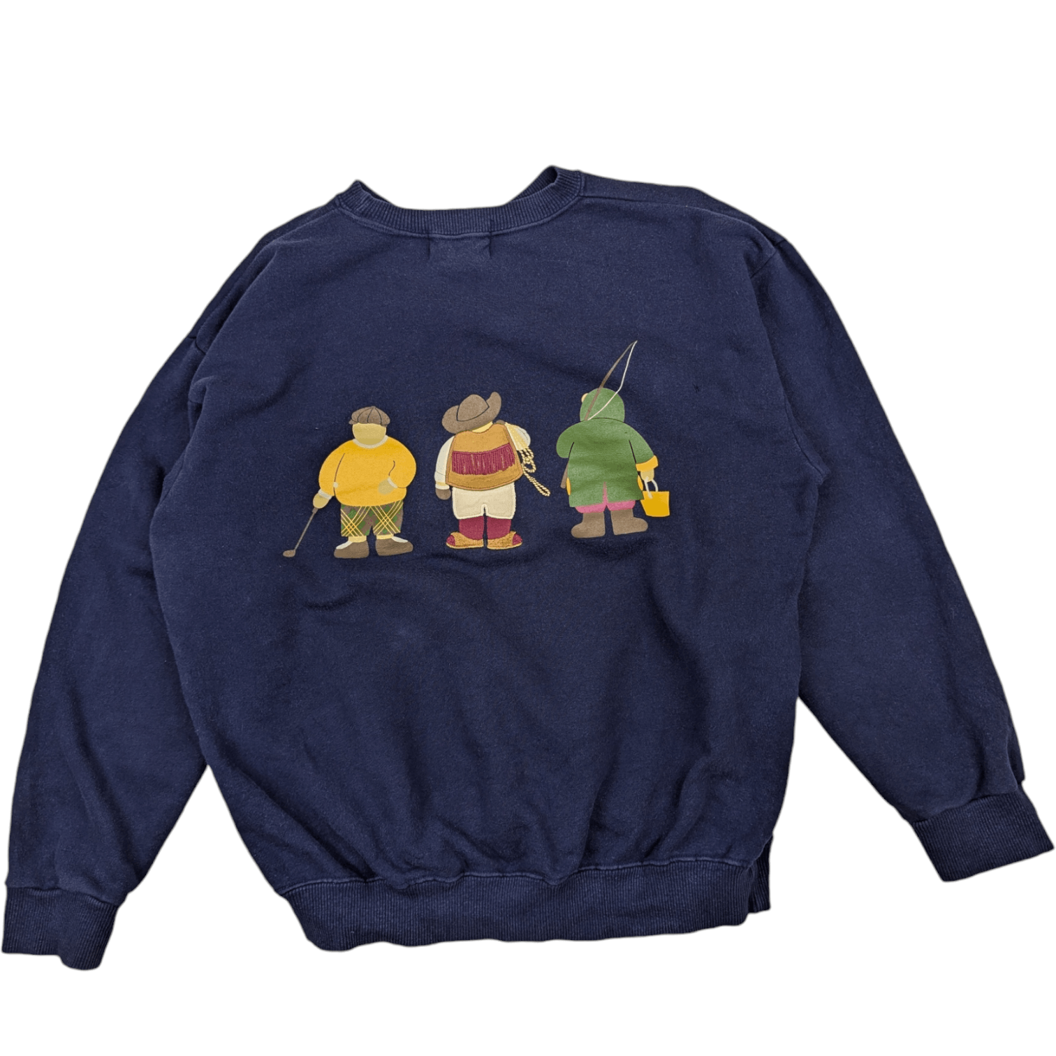 Japanese Brand Vintage Japan KERRY BEAR Brothers Hunting Fishing Sweatshirt Size L / US 10 / IT 46 - 6 Thumbnail