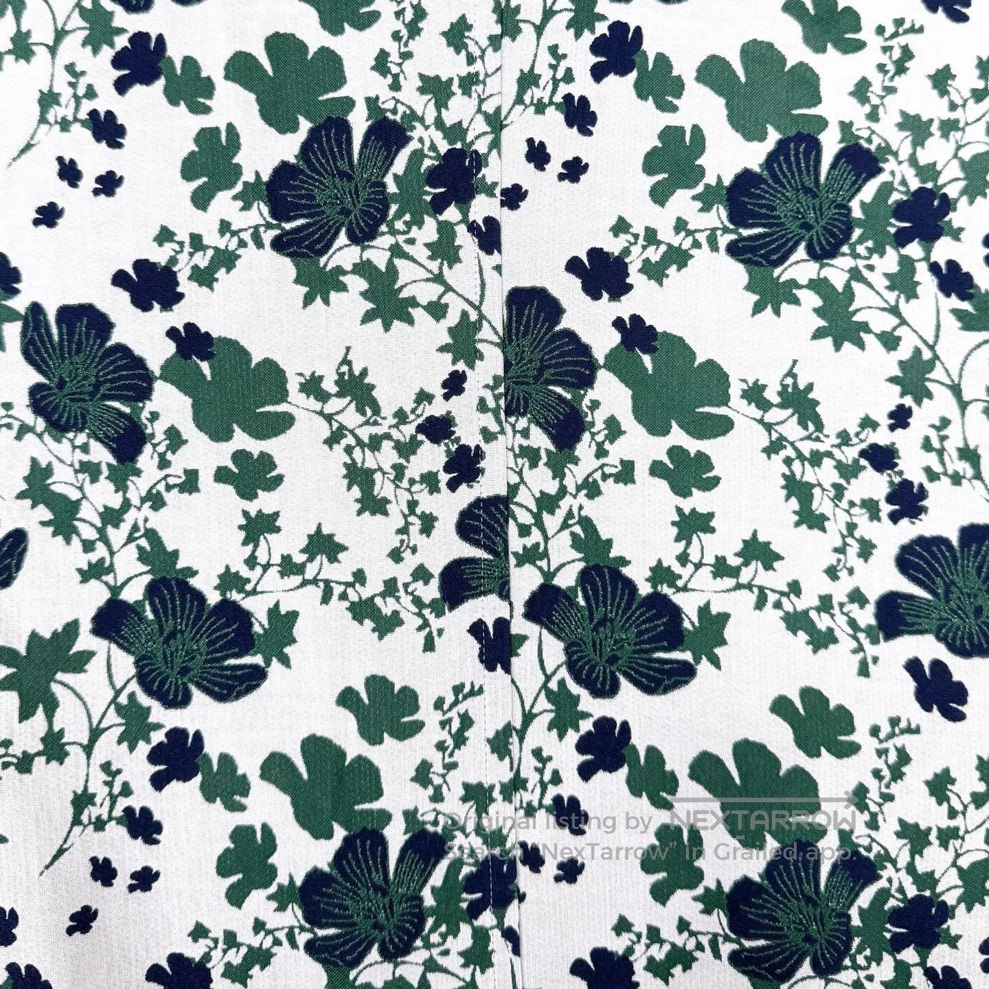 Hermes Hermes Two-sided Bohemian Bellflower Printed Silk Cotton B Size US M / EU 48-50 / 2 - 5 Thumbnail