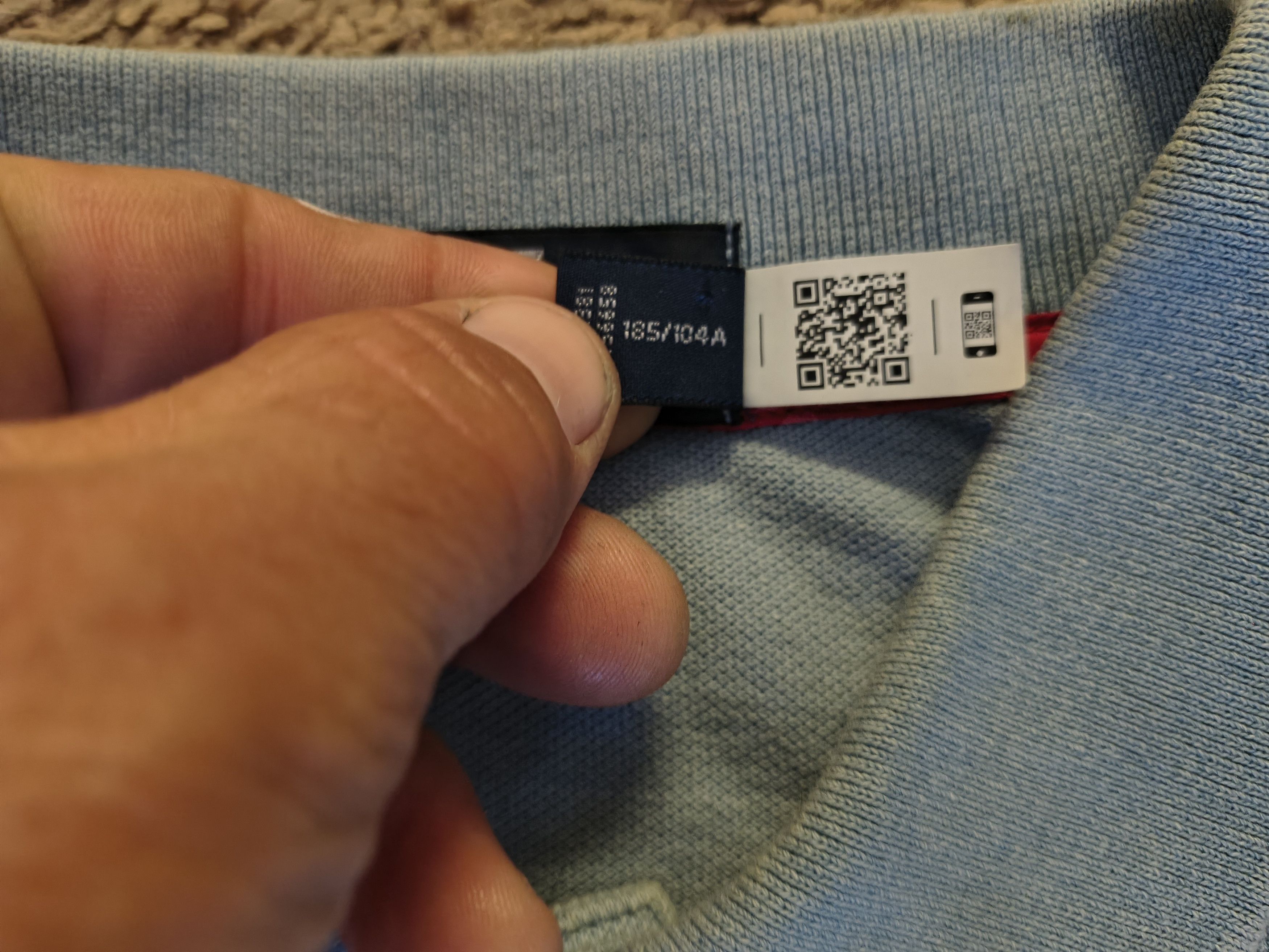 CLOT × Polo Ralph Lauren Ralph Lauren x clot blue polo with red logo XL Size US XL / EU 56 / 4 - 4 Thumbnail