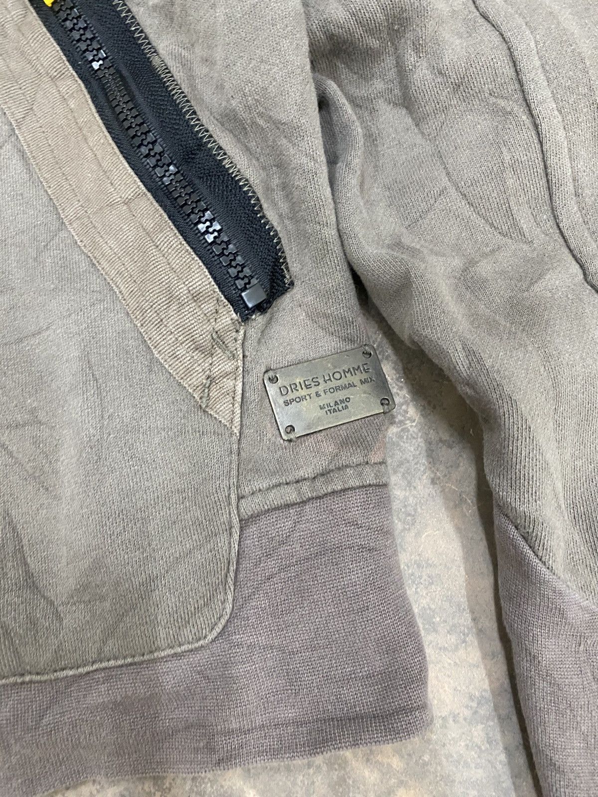 Dries Van Noten VINTAGE MILITARY ZIPPER HOODIE TACTICAL Size US M / EU 48-50 / 2 - 7 Thumbnail