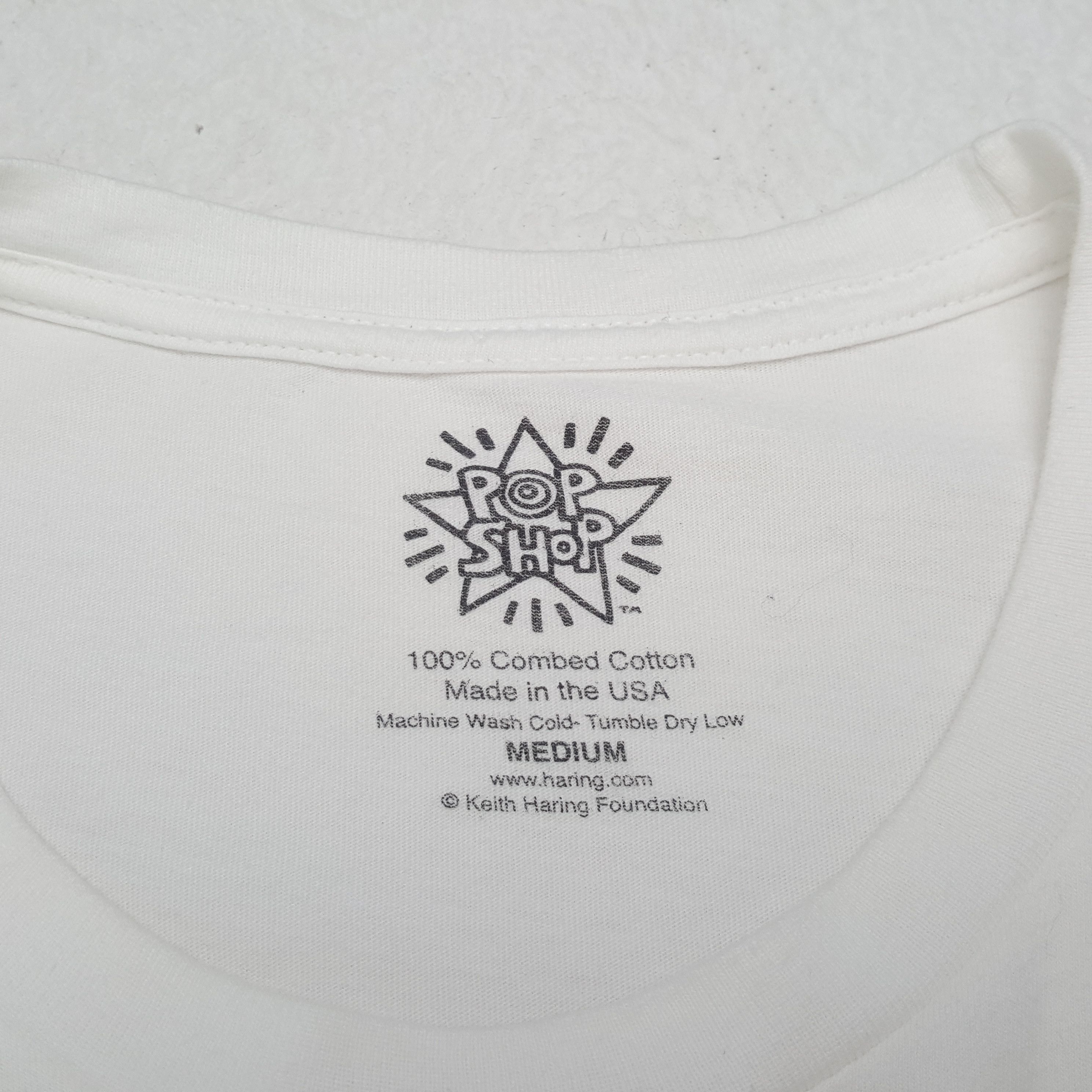 Keith Haring Keith Haring Pop Art New York Streetwear Tshirt C285N78 Size US S / EU 44-46 / 1 - 4 Thumbnail