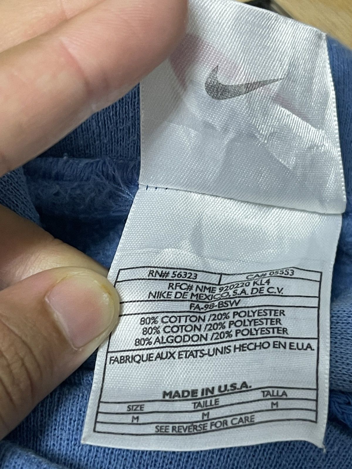 Vintage Vintage Nike Made USA Hoddies Size US M / EU 48-50 / 2 - 14 Thumbnail
