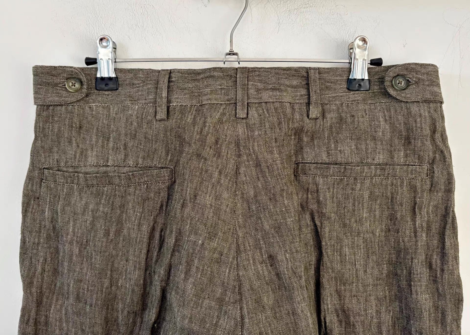 GF Ferre GF Ferre Men's Linen-blend Trousers Ｑ21 Size US 34 / EU 50 - 3 Thumbnail