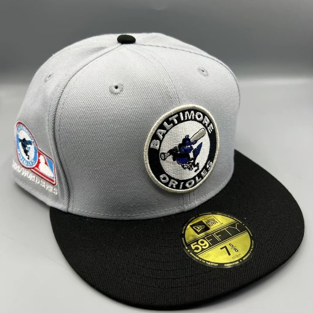 New Era Baltimore Orioles Hat Men 7 5/8 59Fifty New Era Fitted Cap Size ONE SIZE - 1 Thumbnail